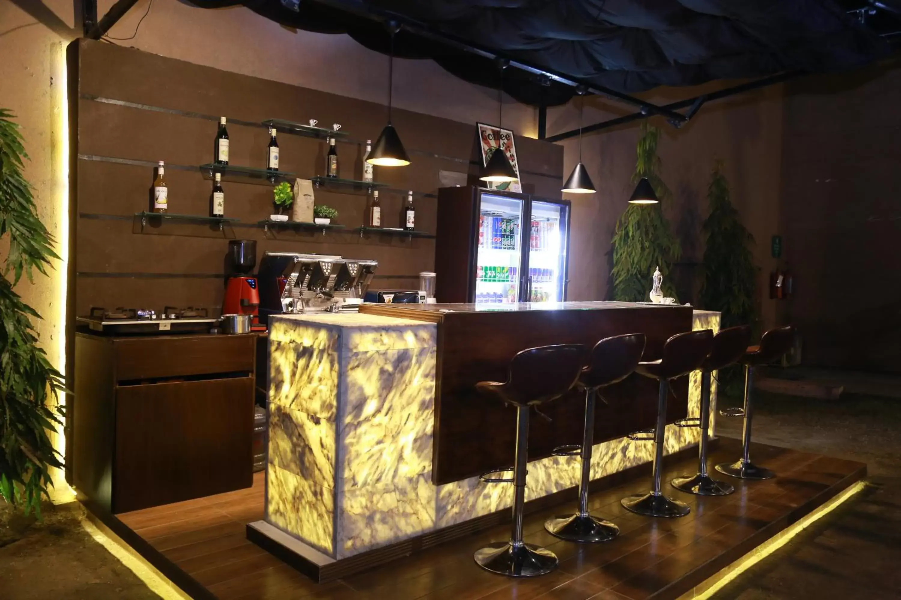 Lounge or bar, Kitchen/Kitchenette in Ramada by Wyndham Multan