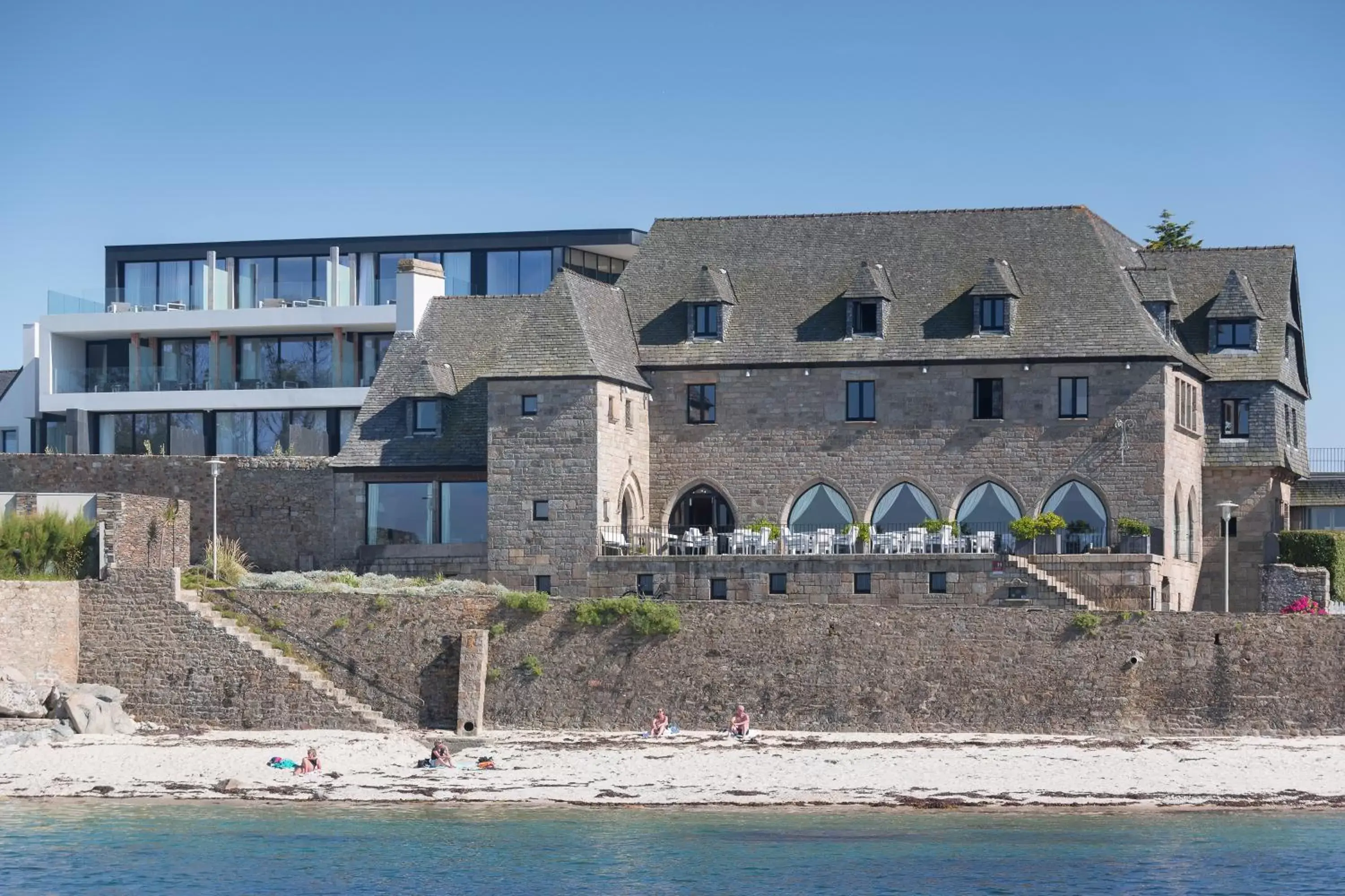 Facade/entrance, Property Building in Relais & Châteaux Le Brittany & Spa