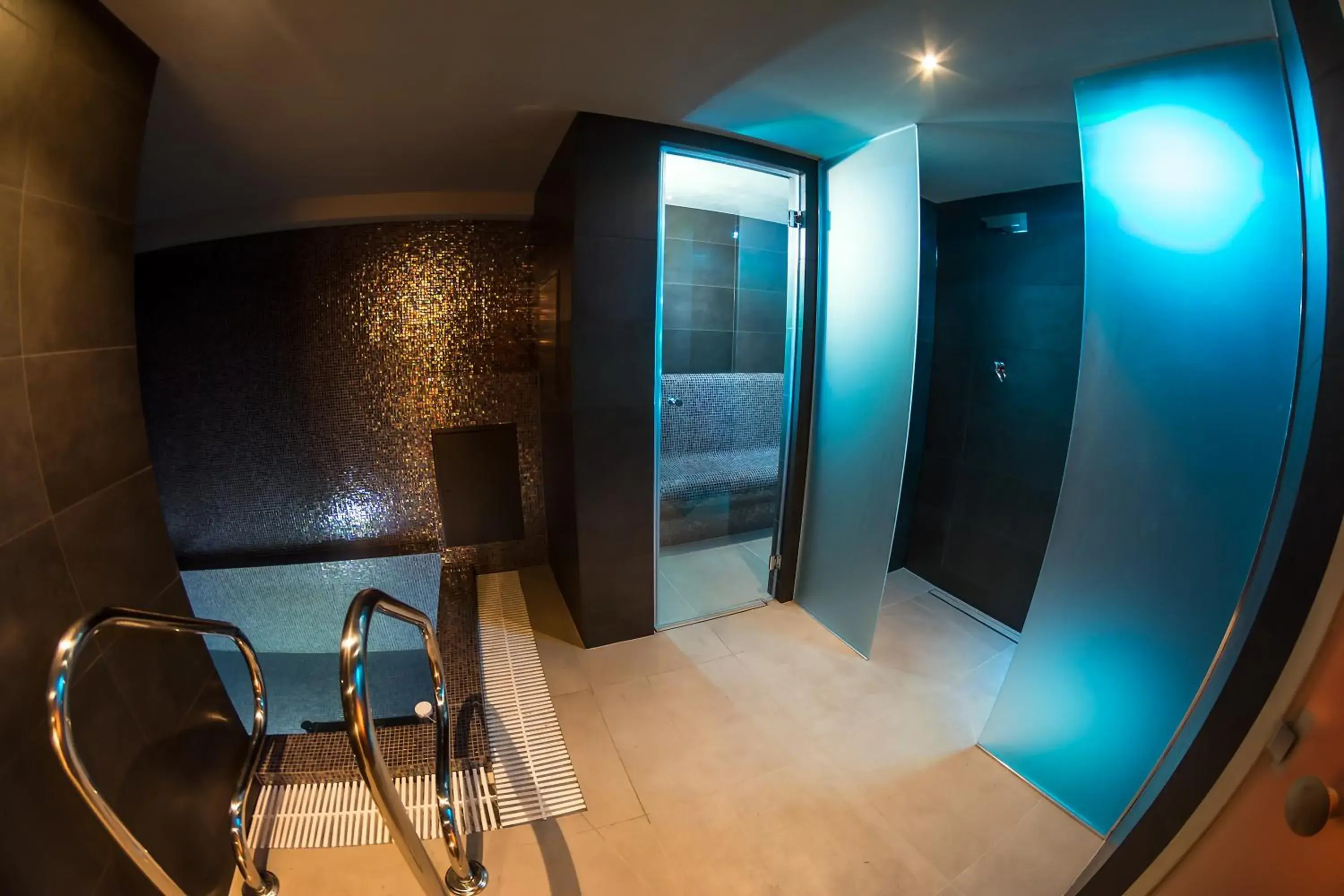 Sauna, Bathroom in Fairhotel