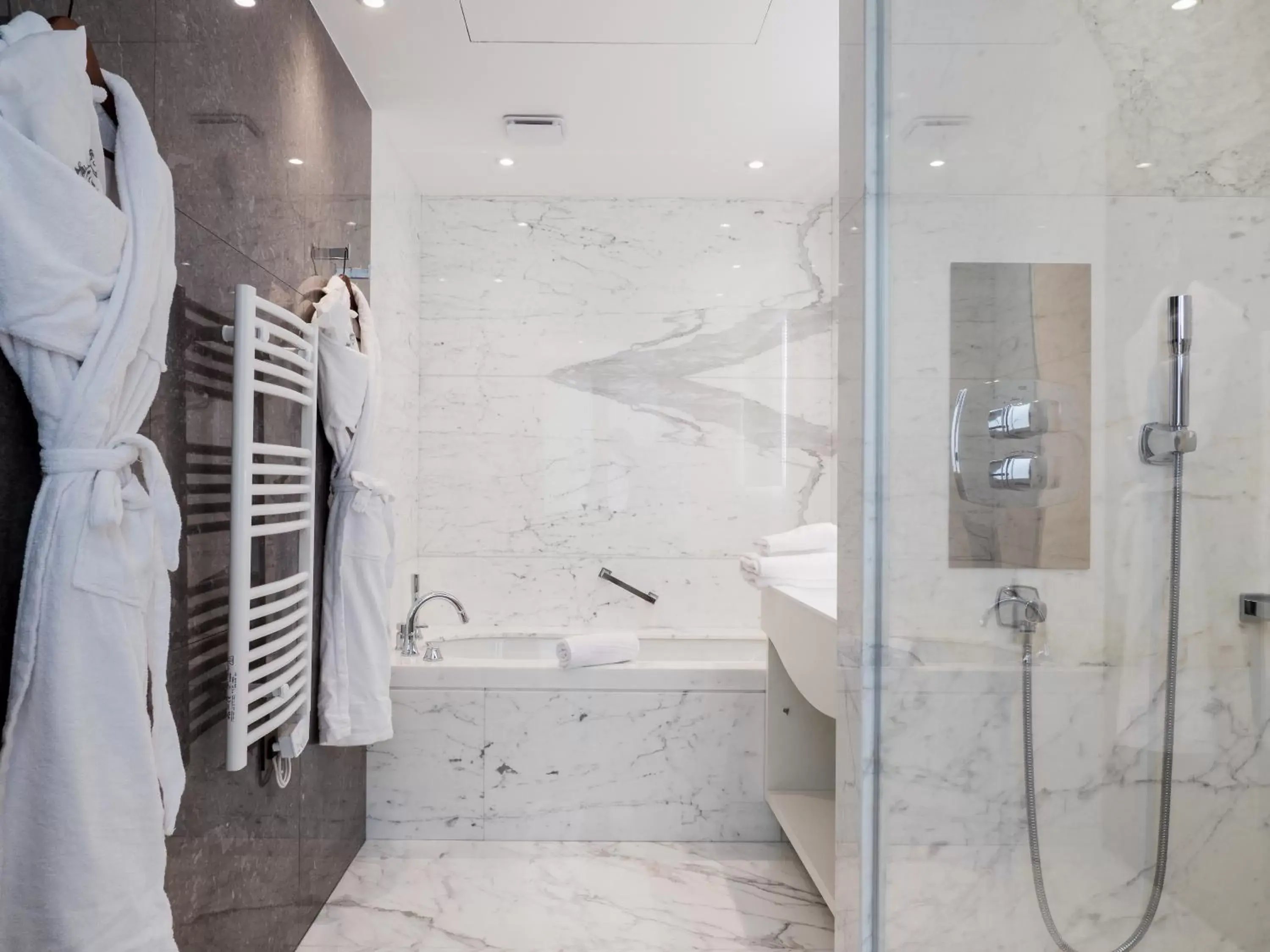 Shower, Bathroom in Villa Genesis
