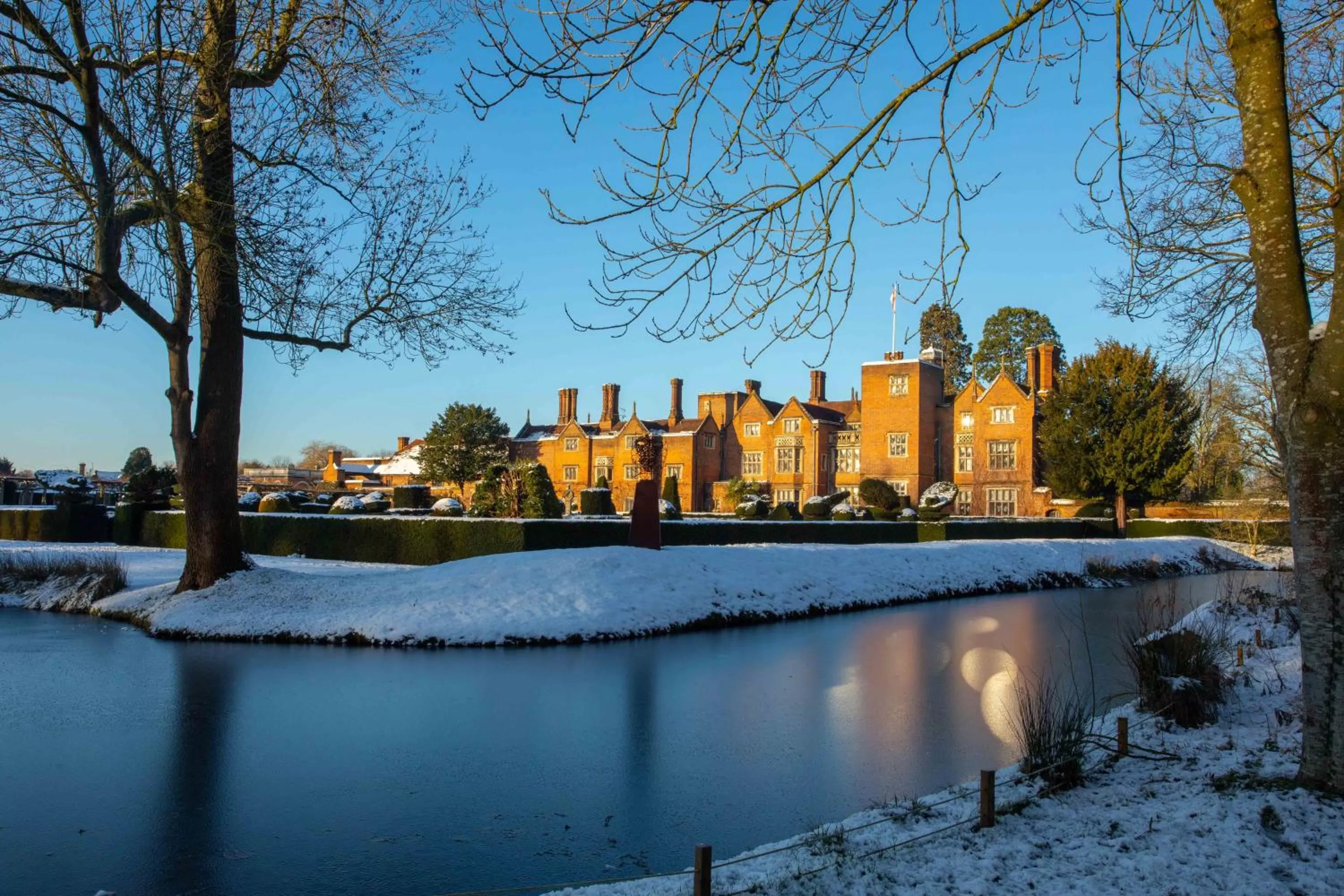 Winter in Great Fosters - Near Windsor