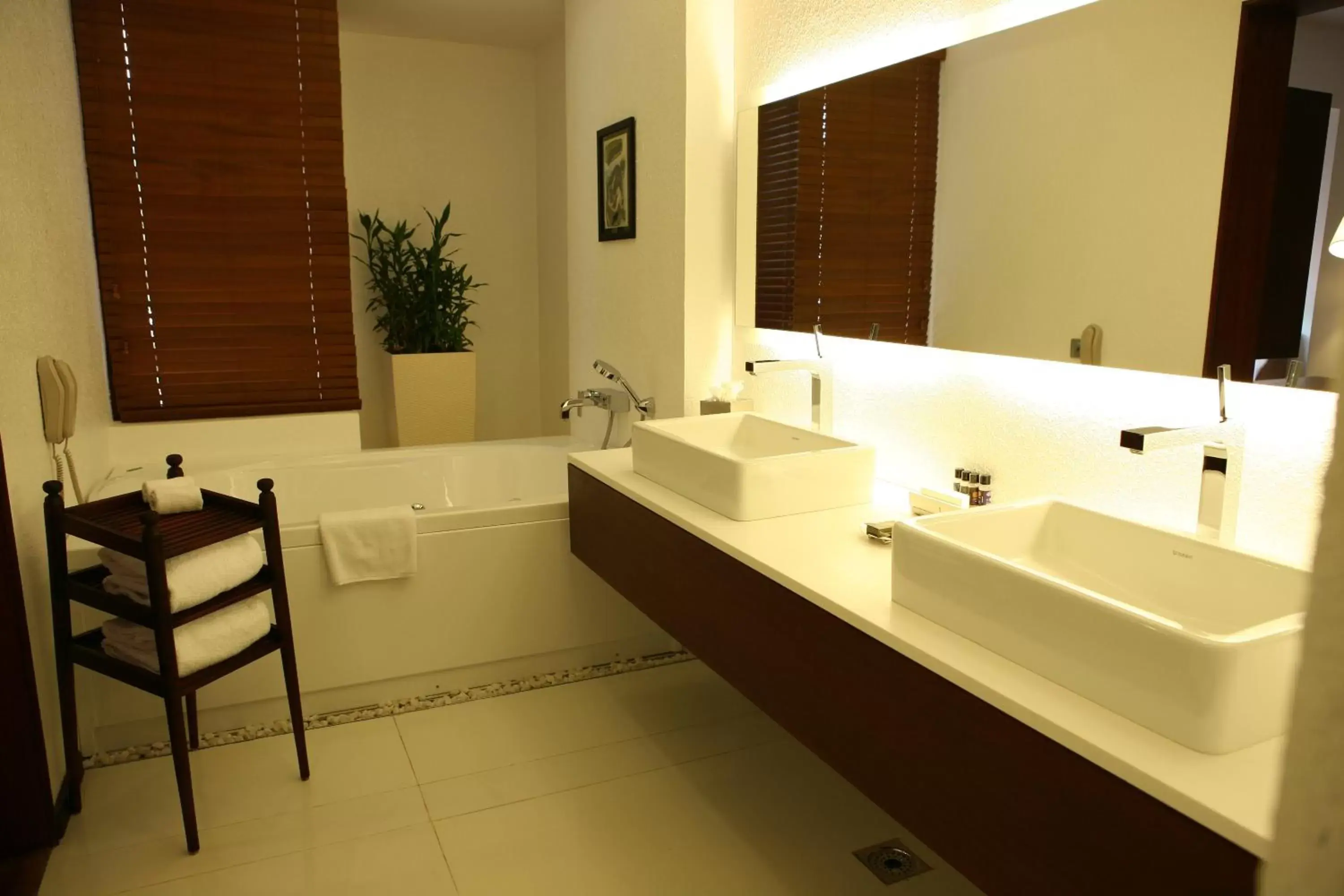 Bathroom in The Leela Ashtamudi, A Raviz Hotel