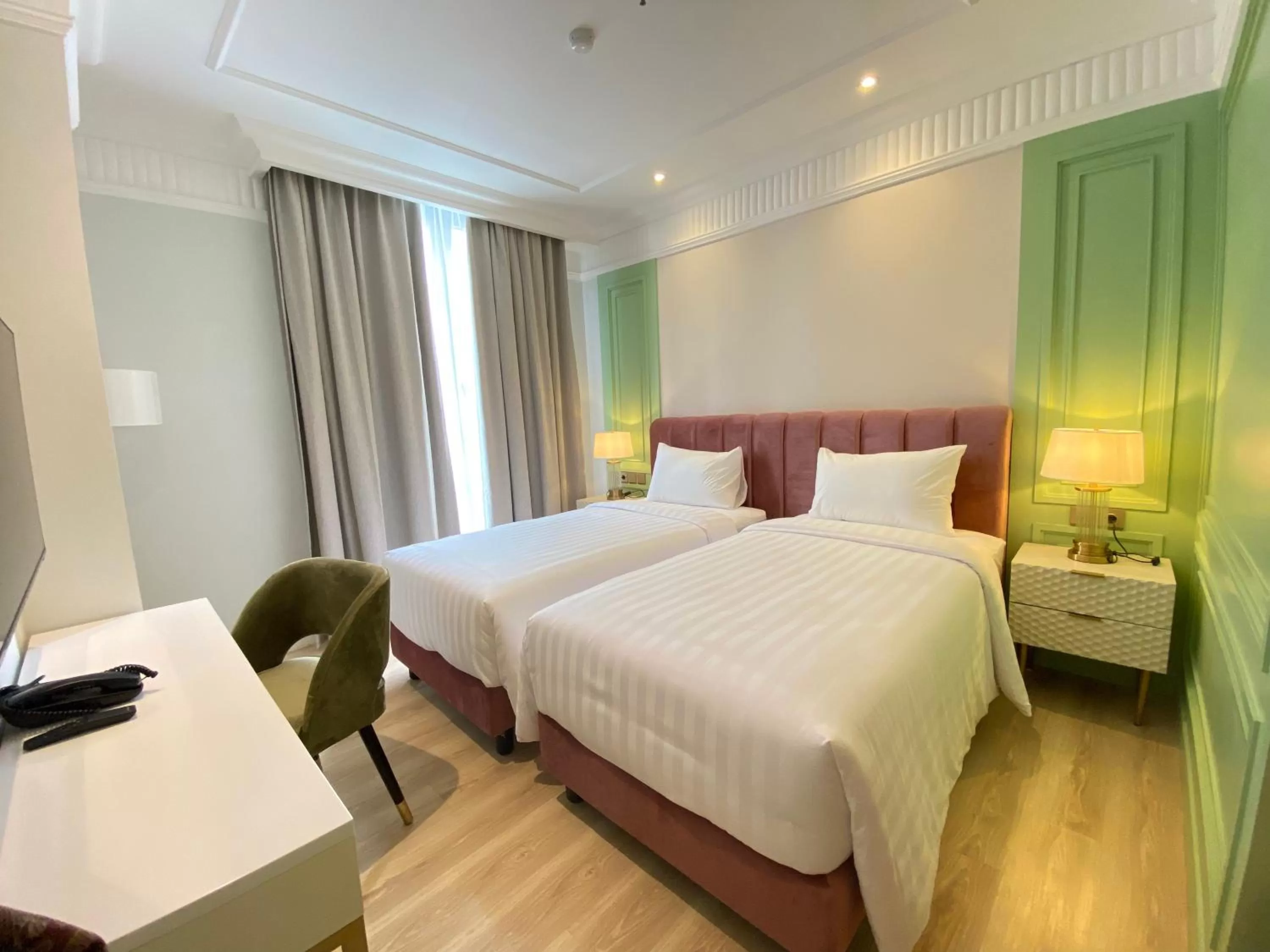 Bed in Maia Hotel Jakarta