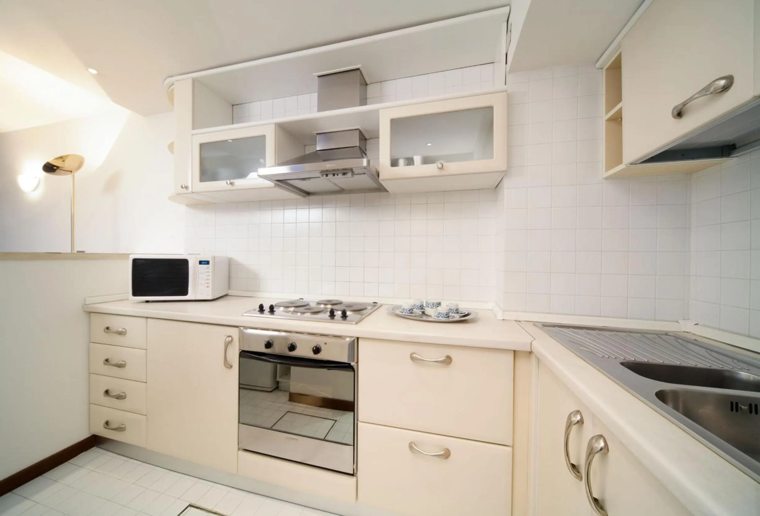 Kitchen or kitchenette in Aldrovandi Residence City Suites