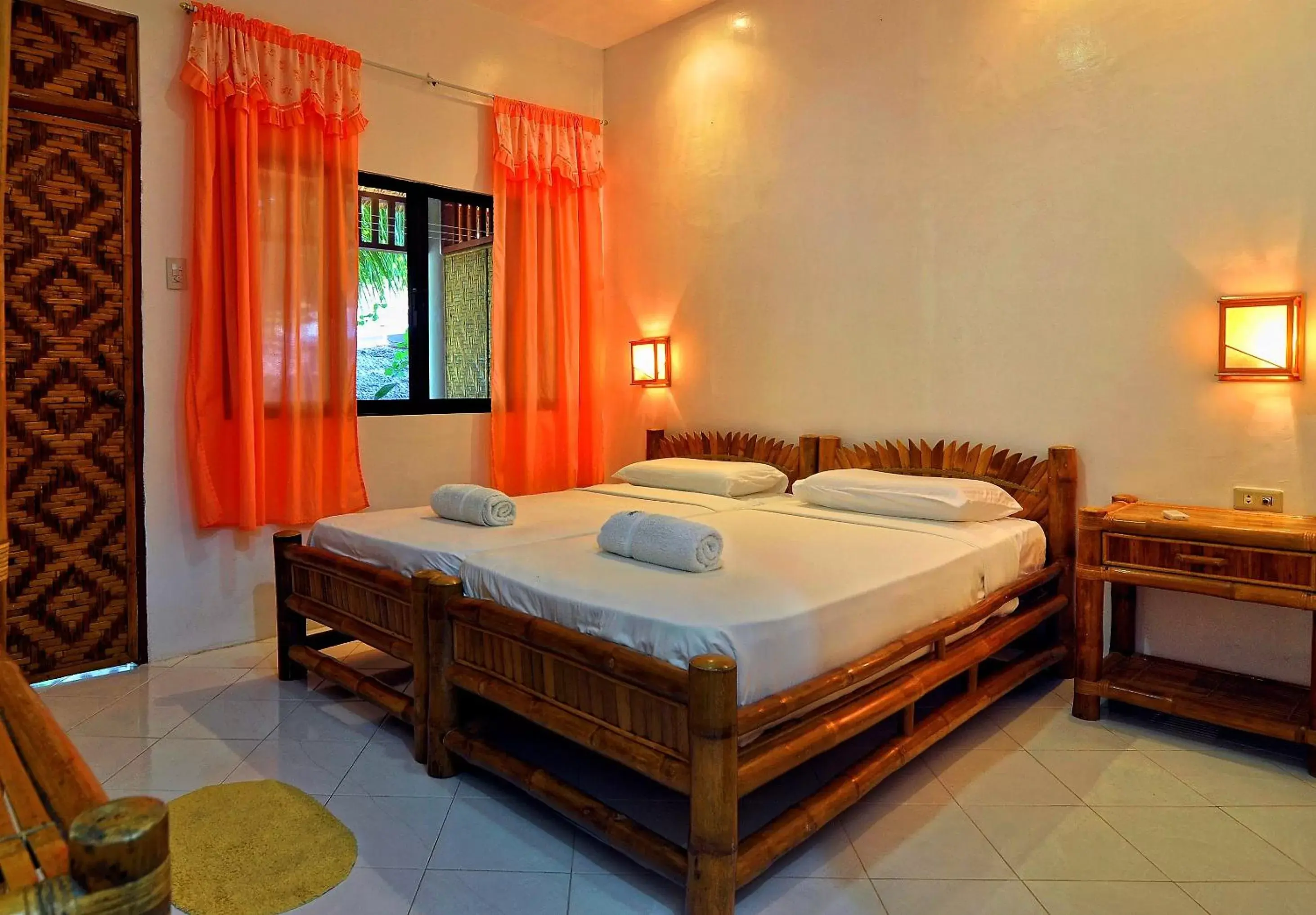 Bedroom in Malapascua Exotic Island Dive Resort