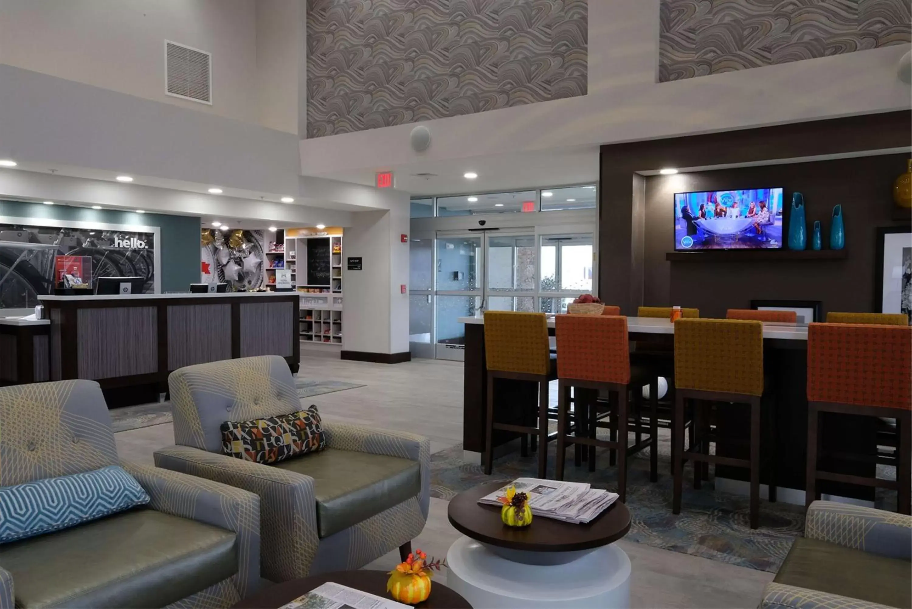 Lobby or reception, Lounge/Bar in Hampton Inn Searcy Arkansas
