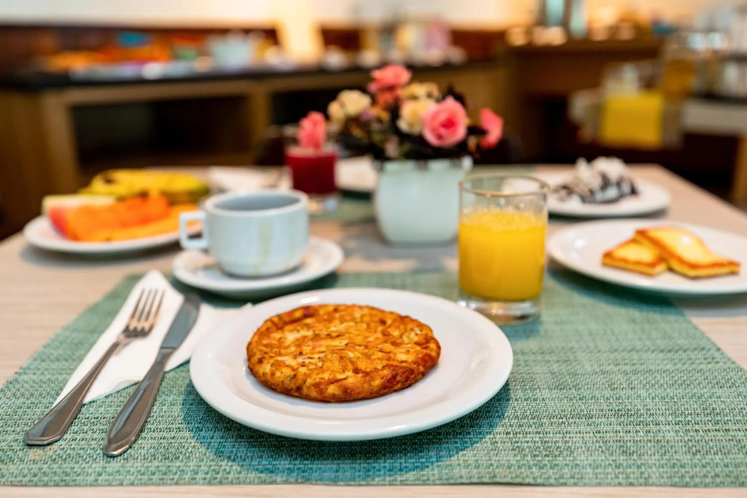 Food in Hotel Ponta Negra Beach Natal