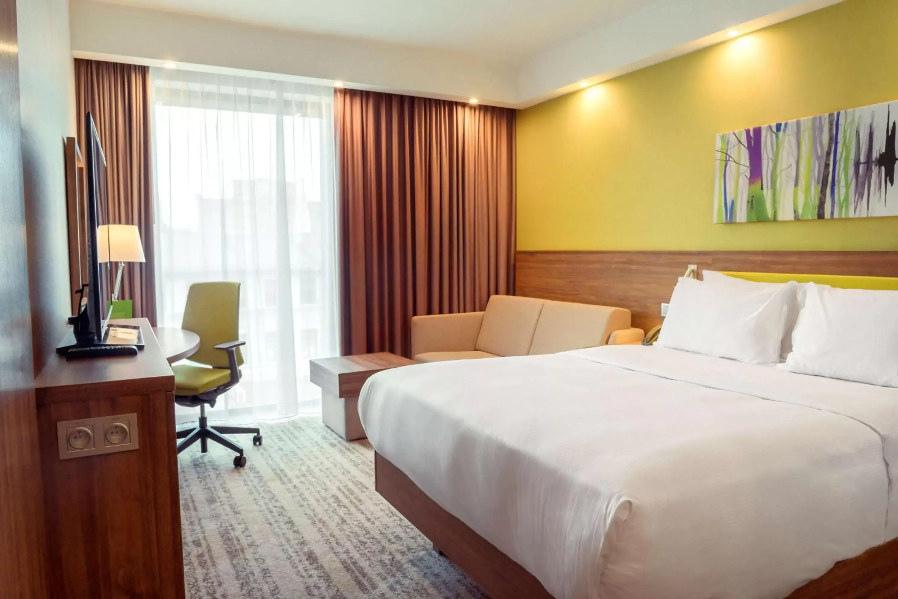 Bedroom, Bed in Hampton By Hilton Kalisz