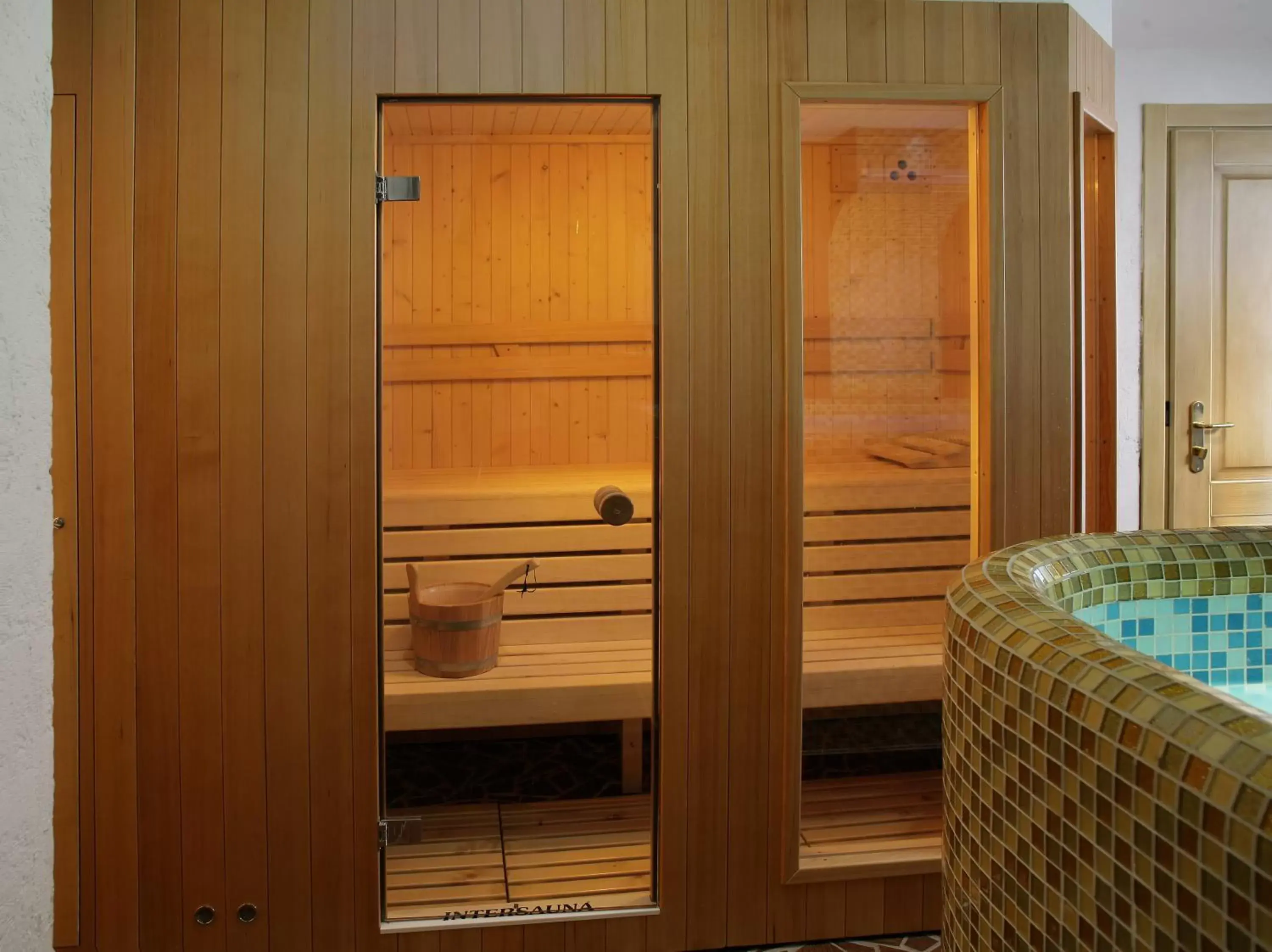 Sauna in Hotel il Castelletto