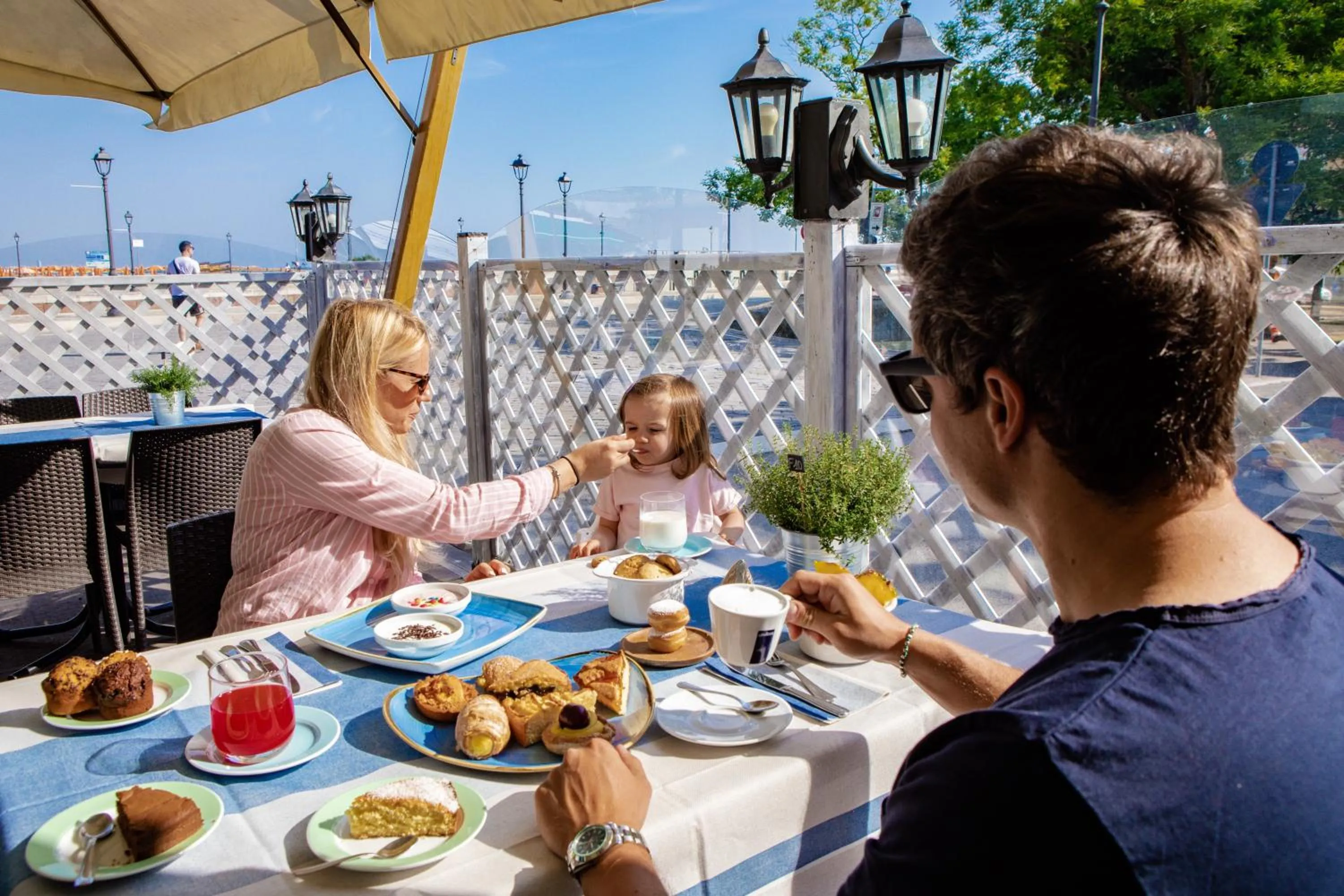 Breakfast in Miramare Hotel Ristorante Convegni