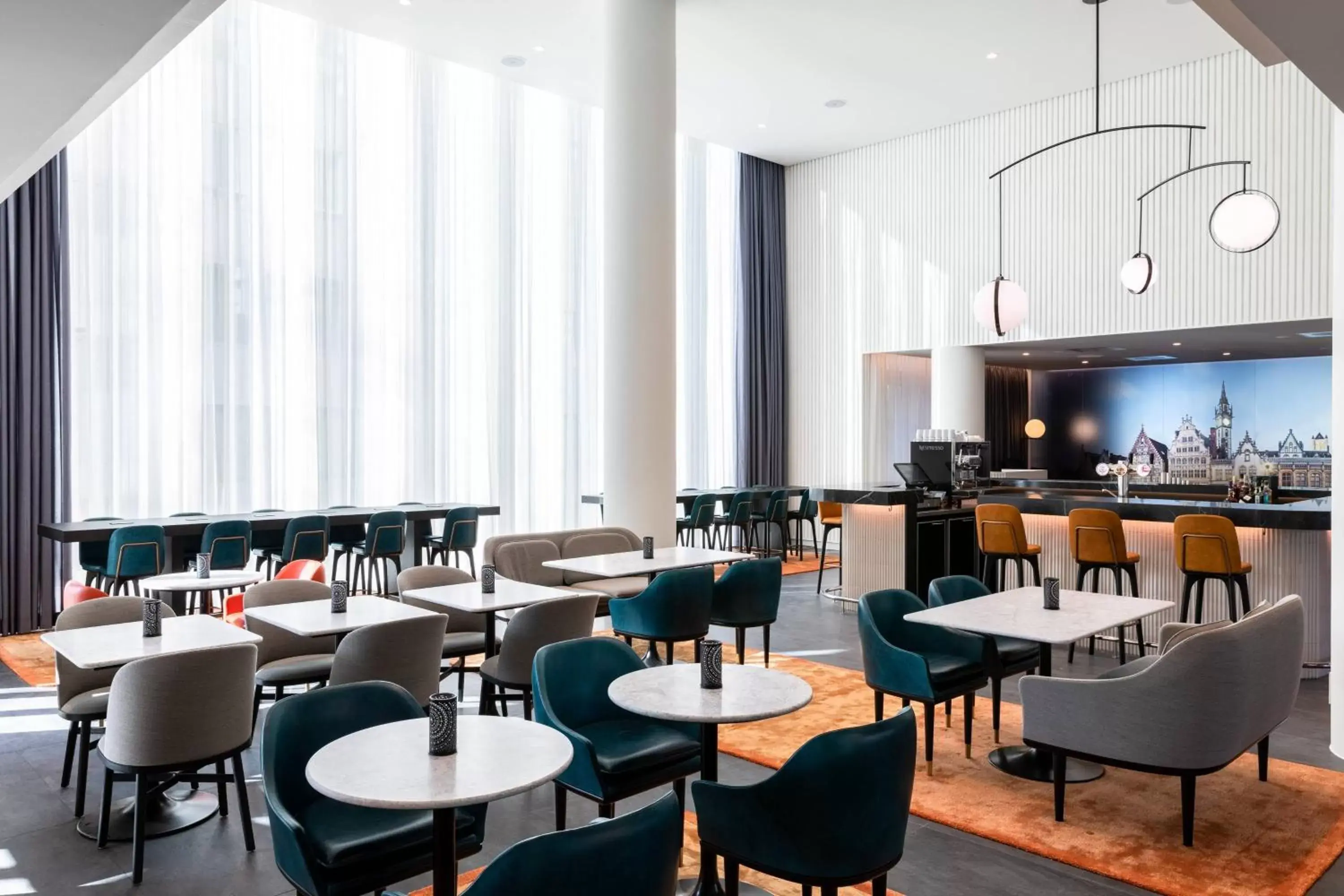 Restaurant/Places to Eat in Residence Inn Ghent by Marriott