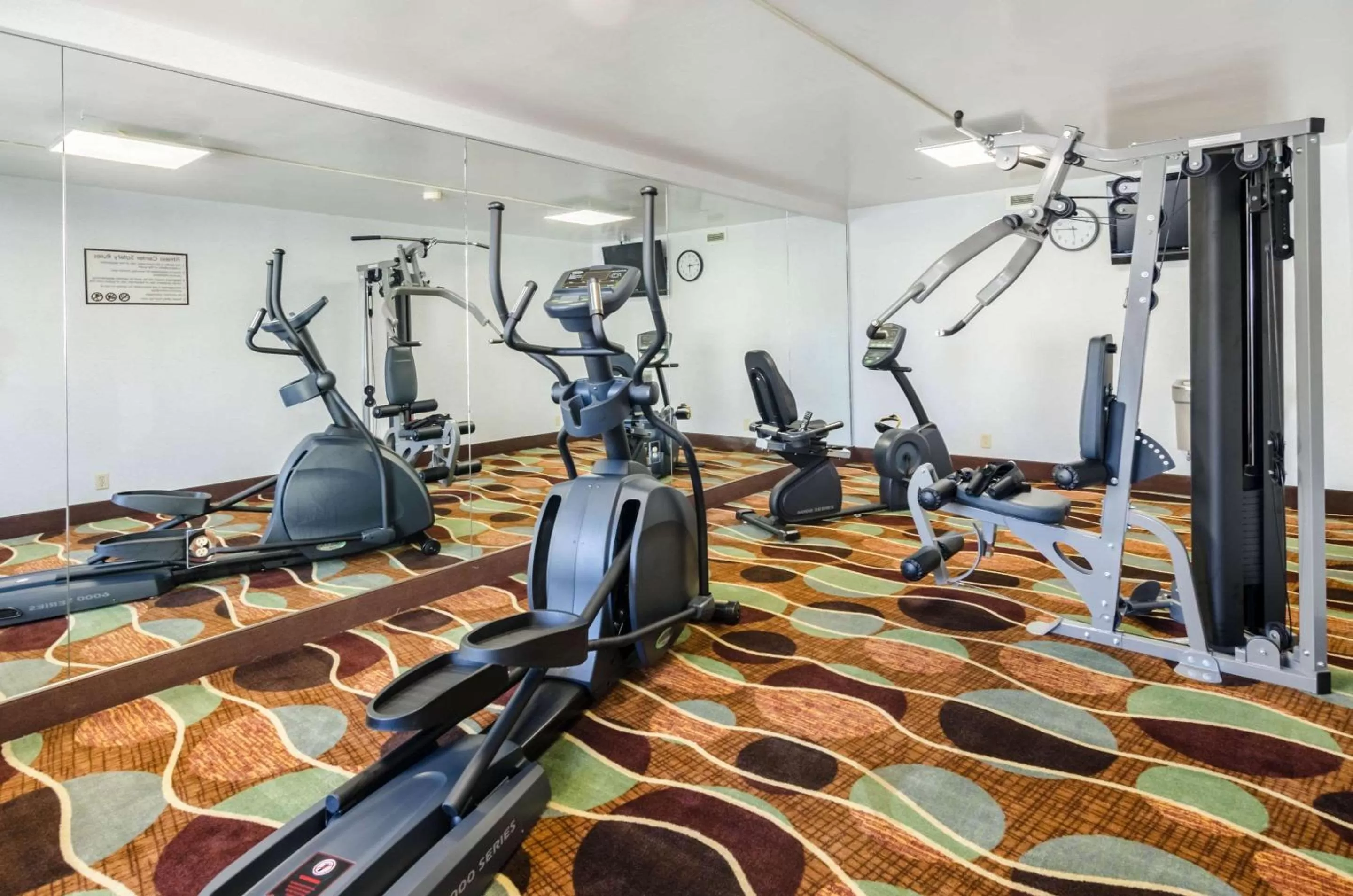 Fitness centre/facilities in Quality Inn Lynchburg