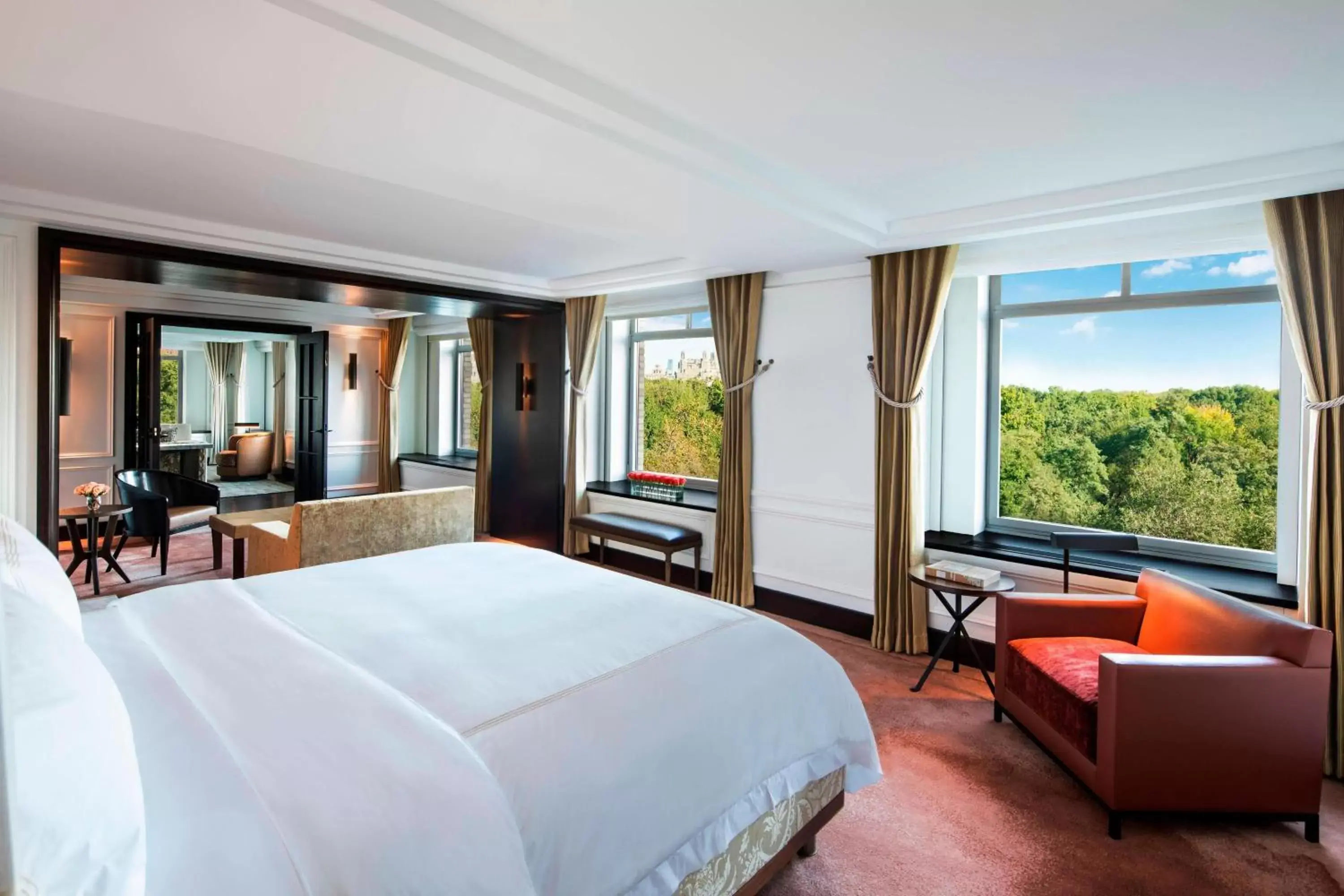Bedroom in The Ritz-Carlton New York, Central Park