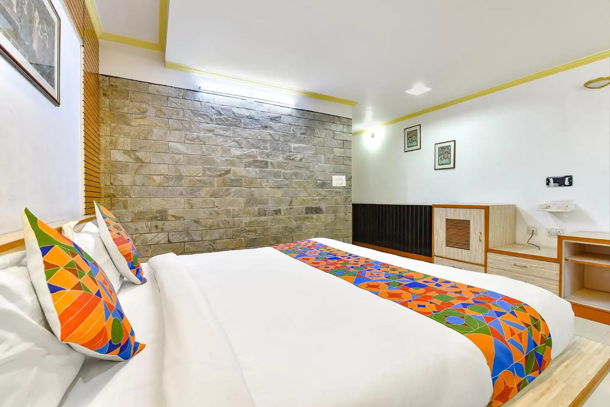 Bed in FabHotel Fly View Bed in FabHotel Fly View