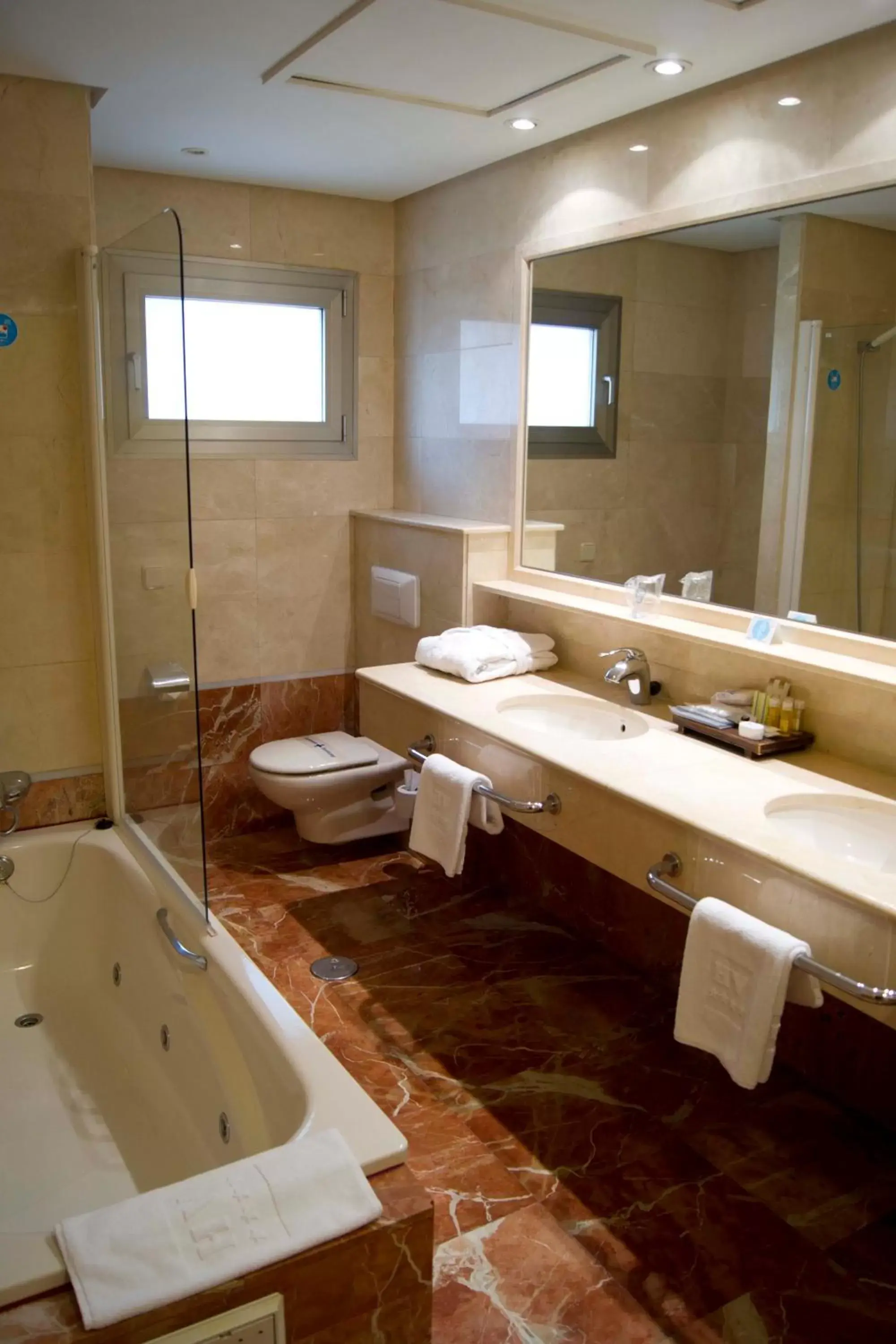Bathroom in Hotel Villamadrid