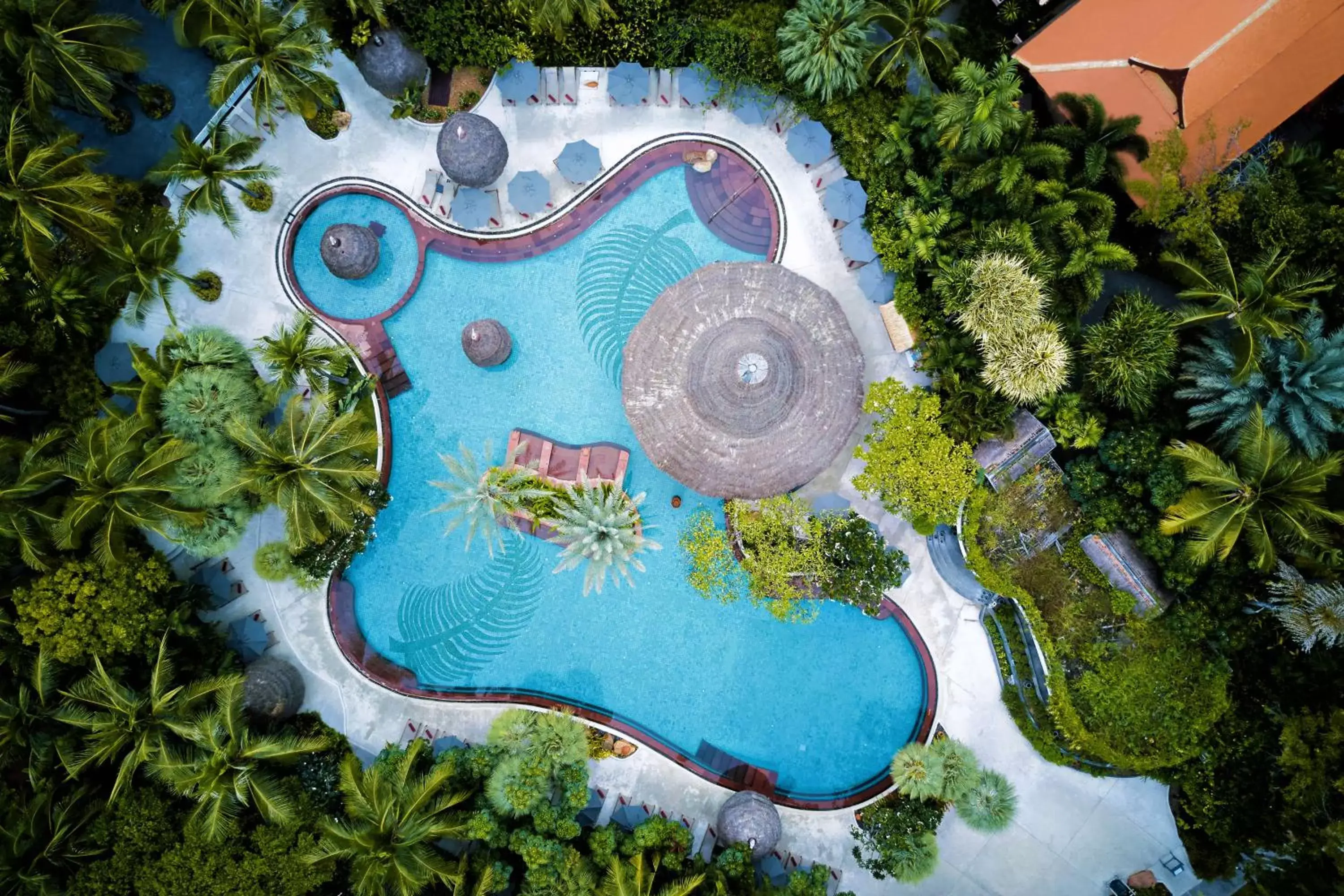 Swimming pool, Bird's-eye View in Anantara Hua Hin Resort - SHA Certified