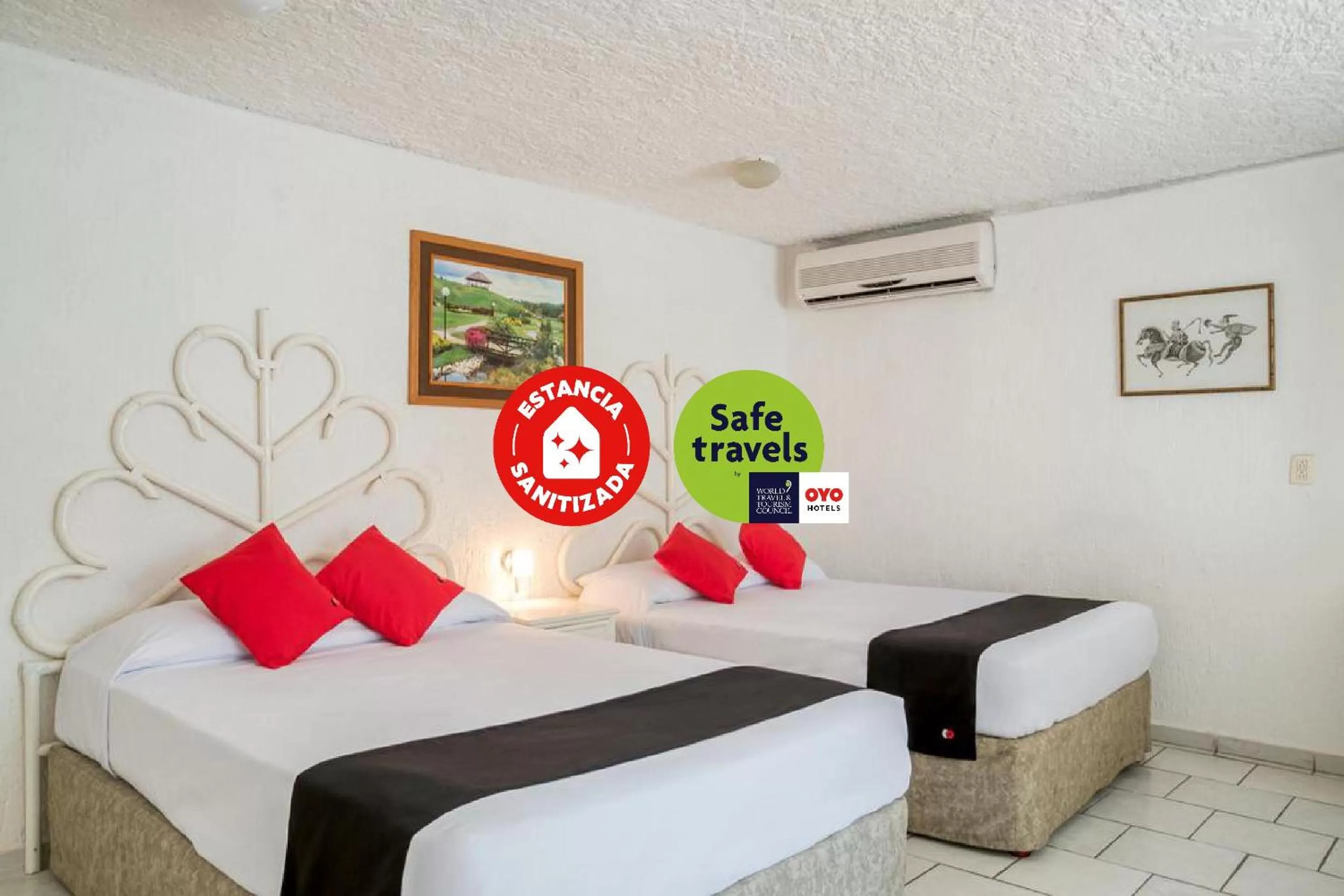 Standard Two Beds  in Hotel Farallon Inn Cancún