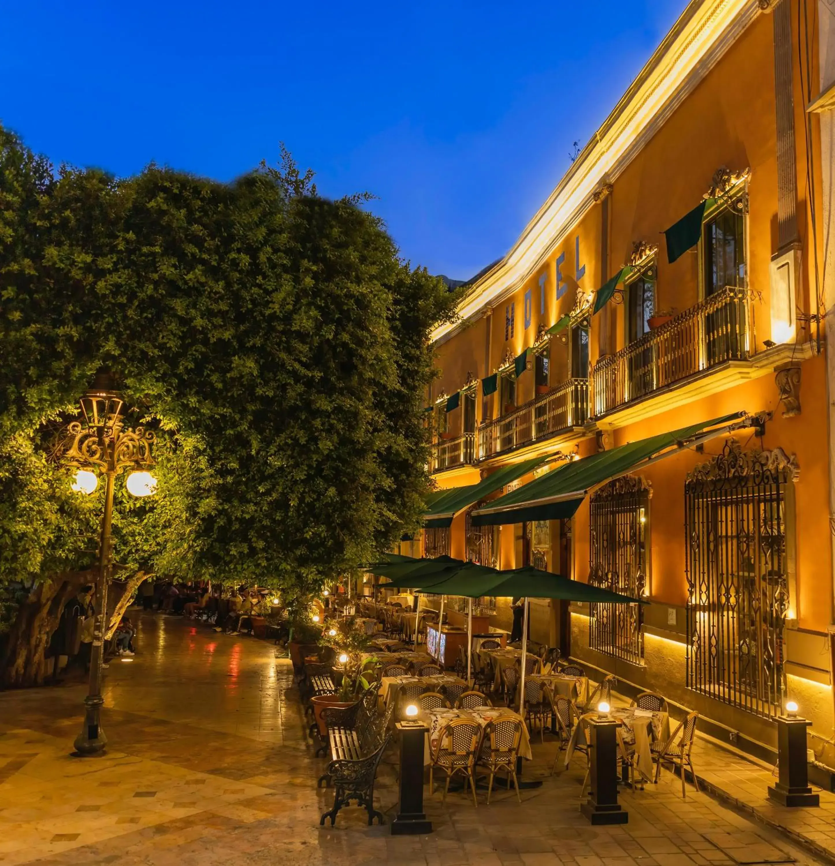 Facade/entrance, Property Building in Hotel Posada Santa Fe