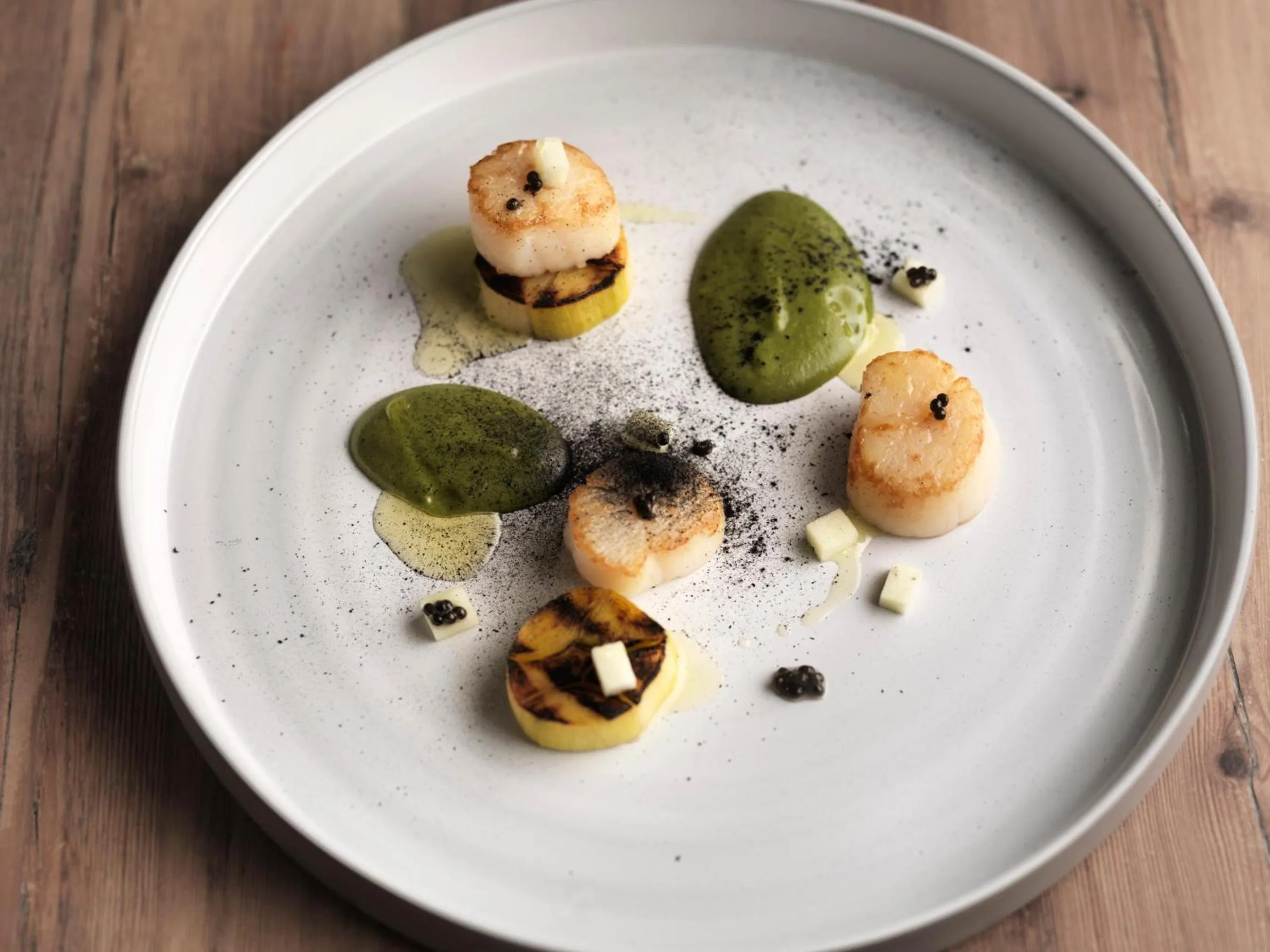 Food close-up in The Crown