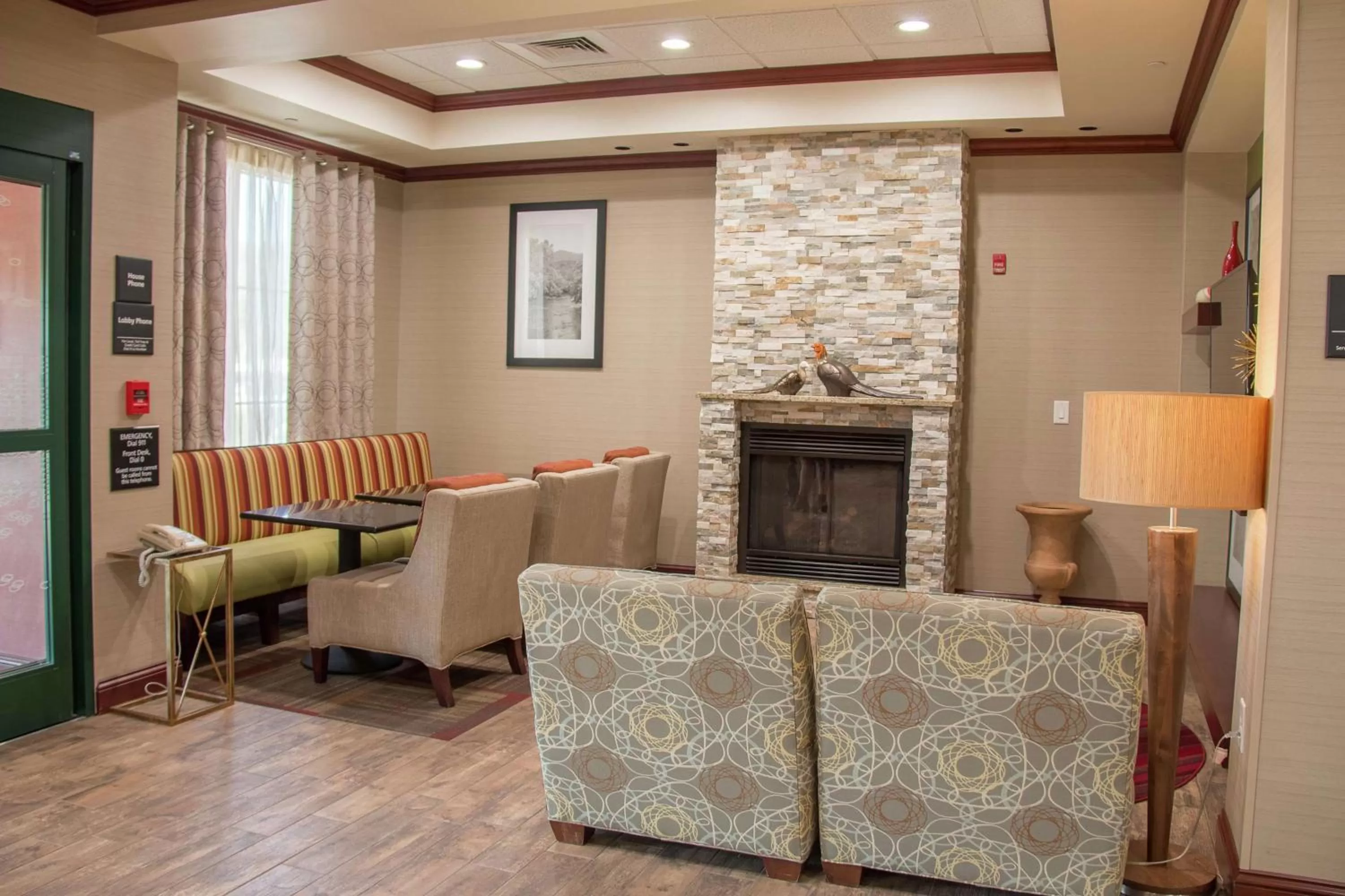 Lobby or reception in Hampton Inn Murphy