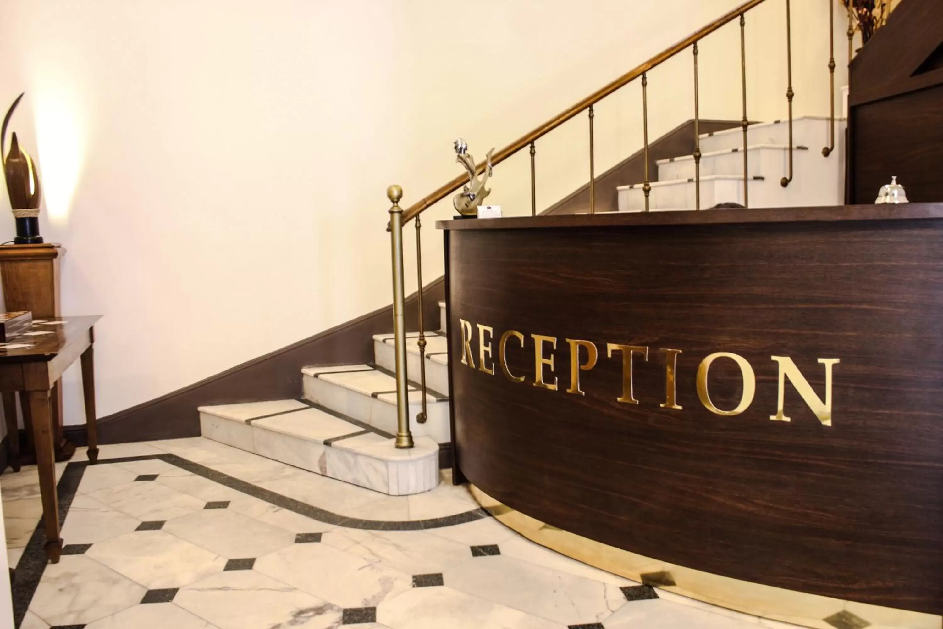 Lobby or reception in Hotel Diplomat