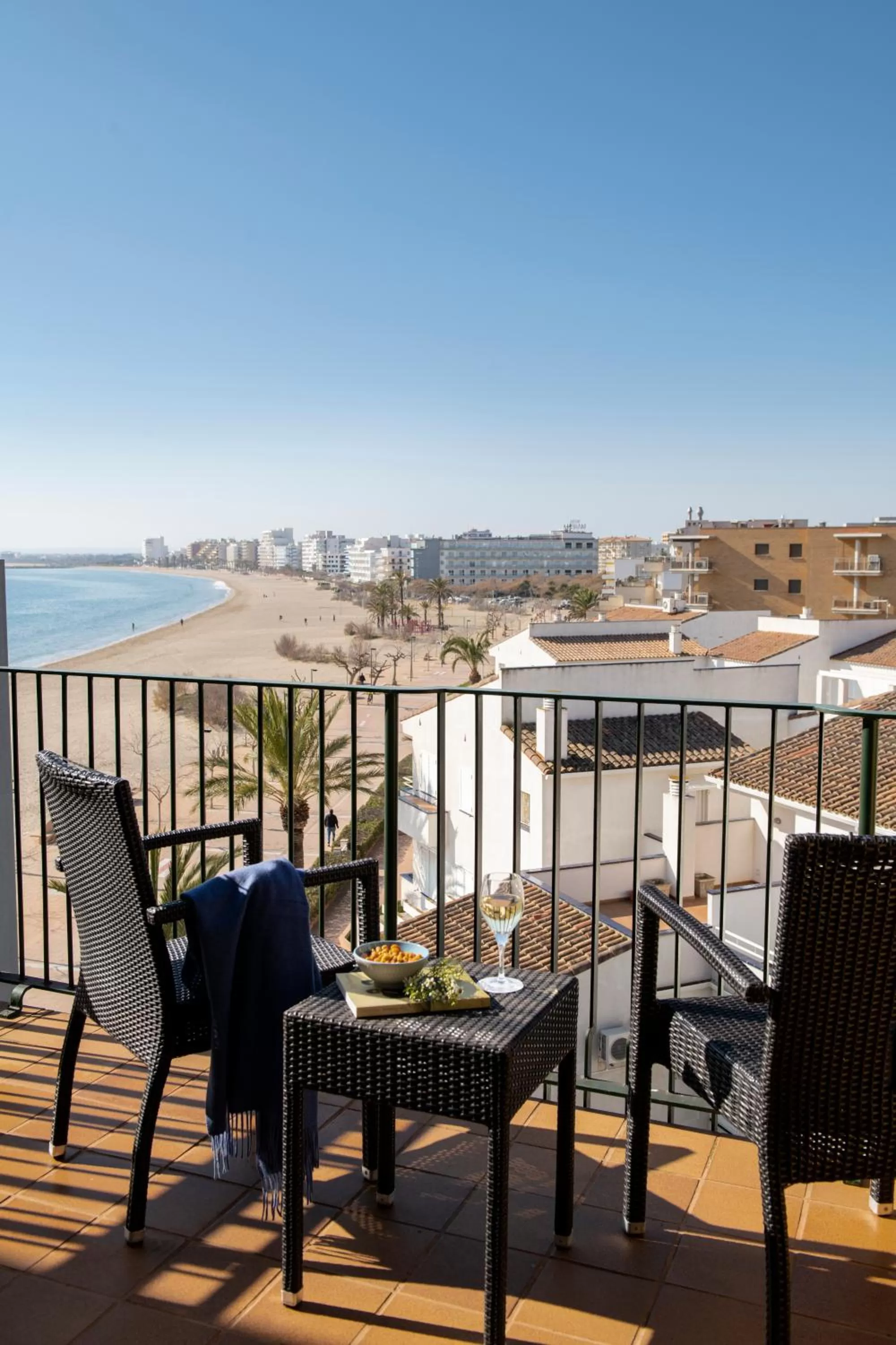 Sea view in Hotel Roses Platja