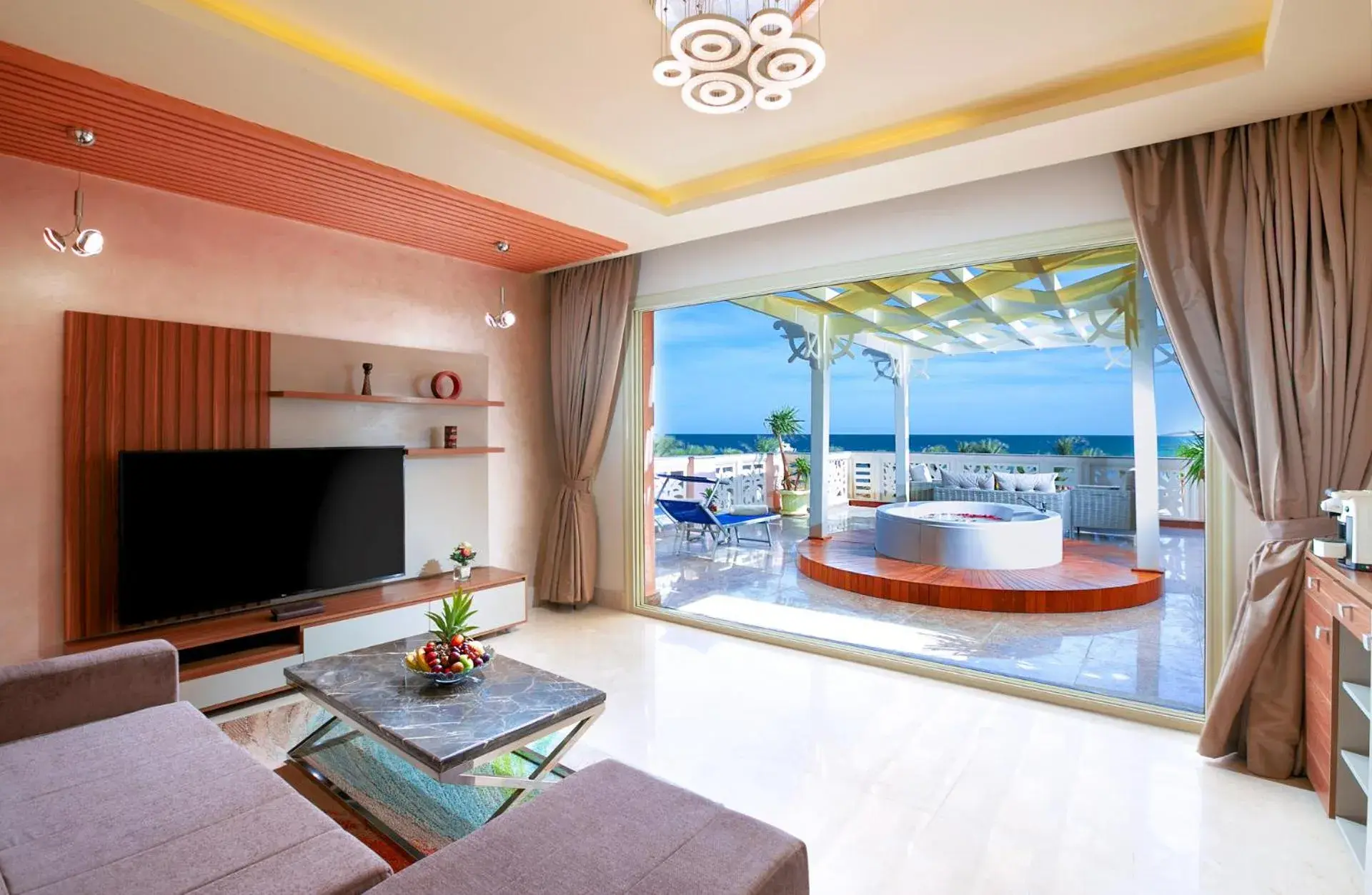 Living room in Albatros Palace Resort (Families and Couples Only)