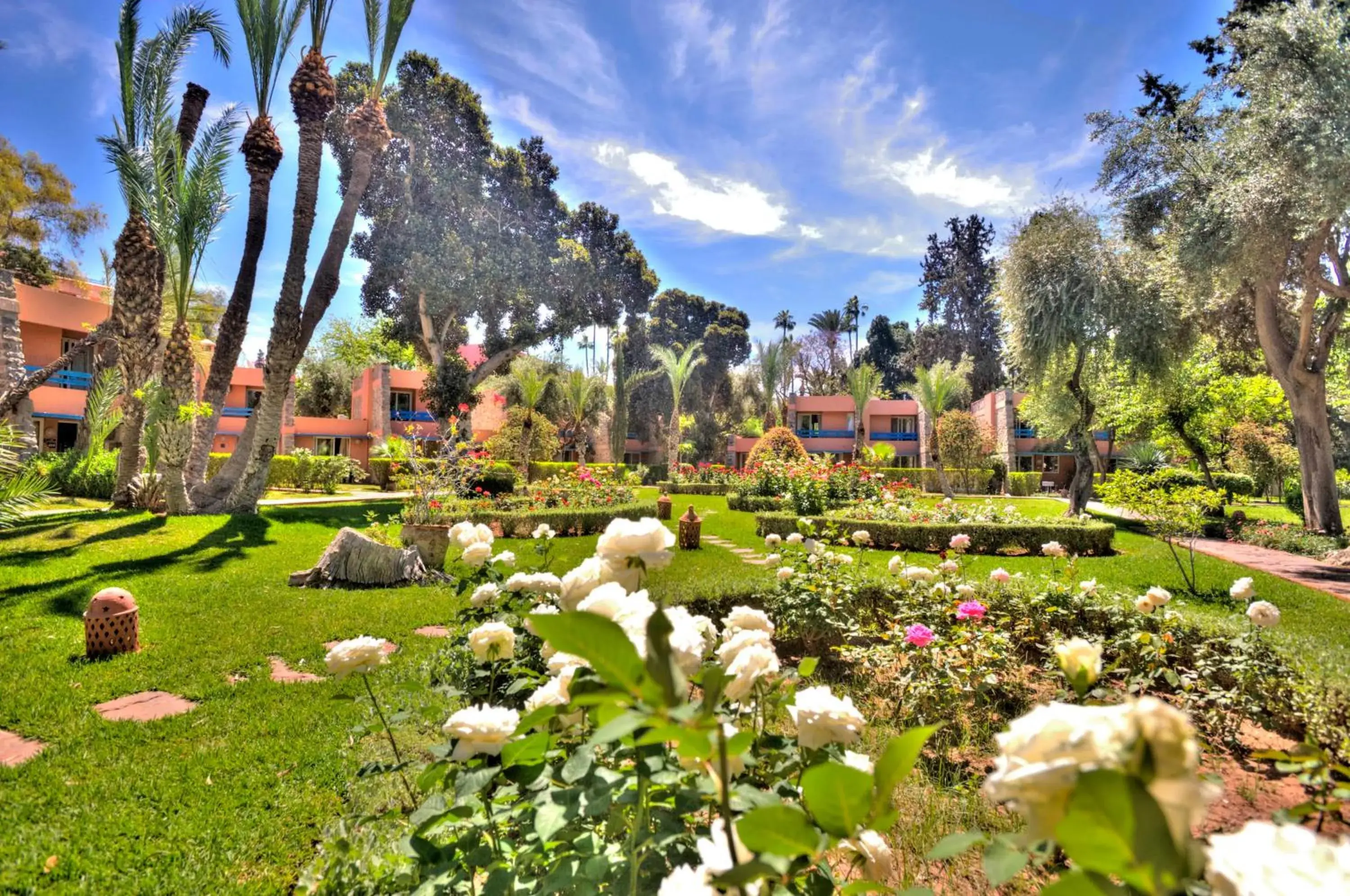 Garden in Hotel Farah Marrakech