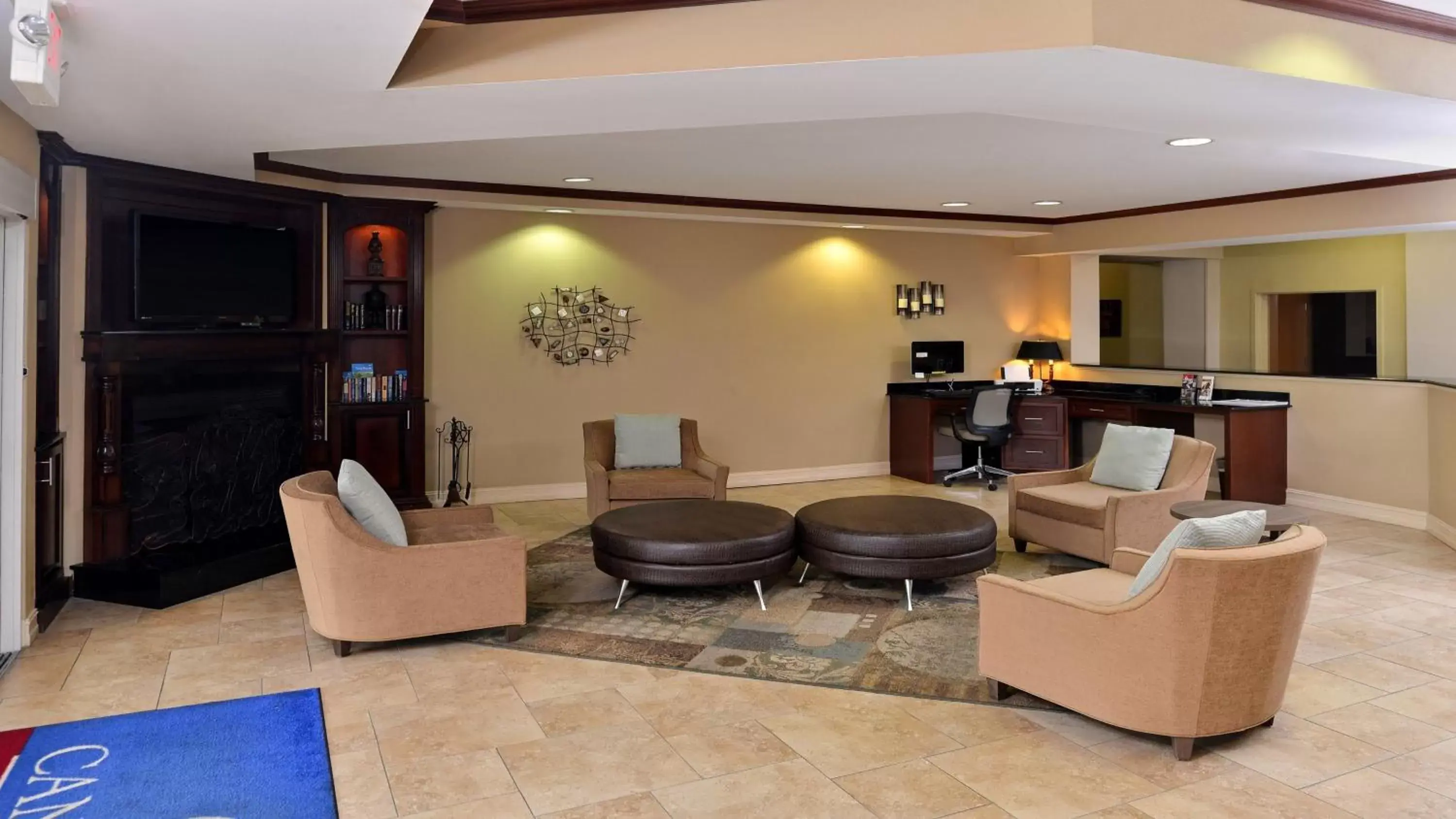 Property building, Seating Area in Candlewood Suites Athens, an IHG Hotel