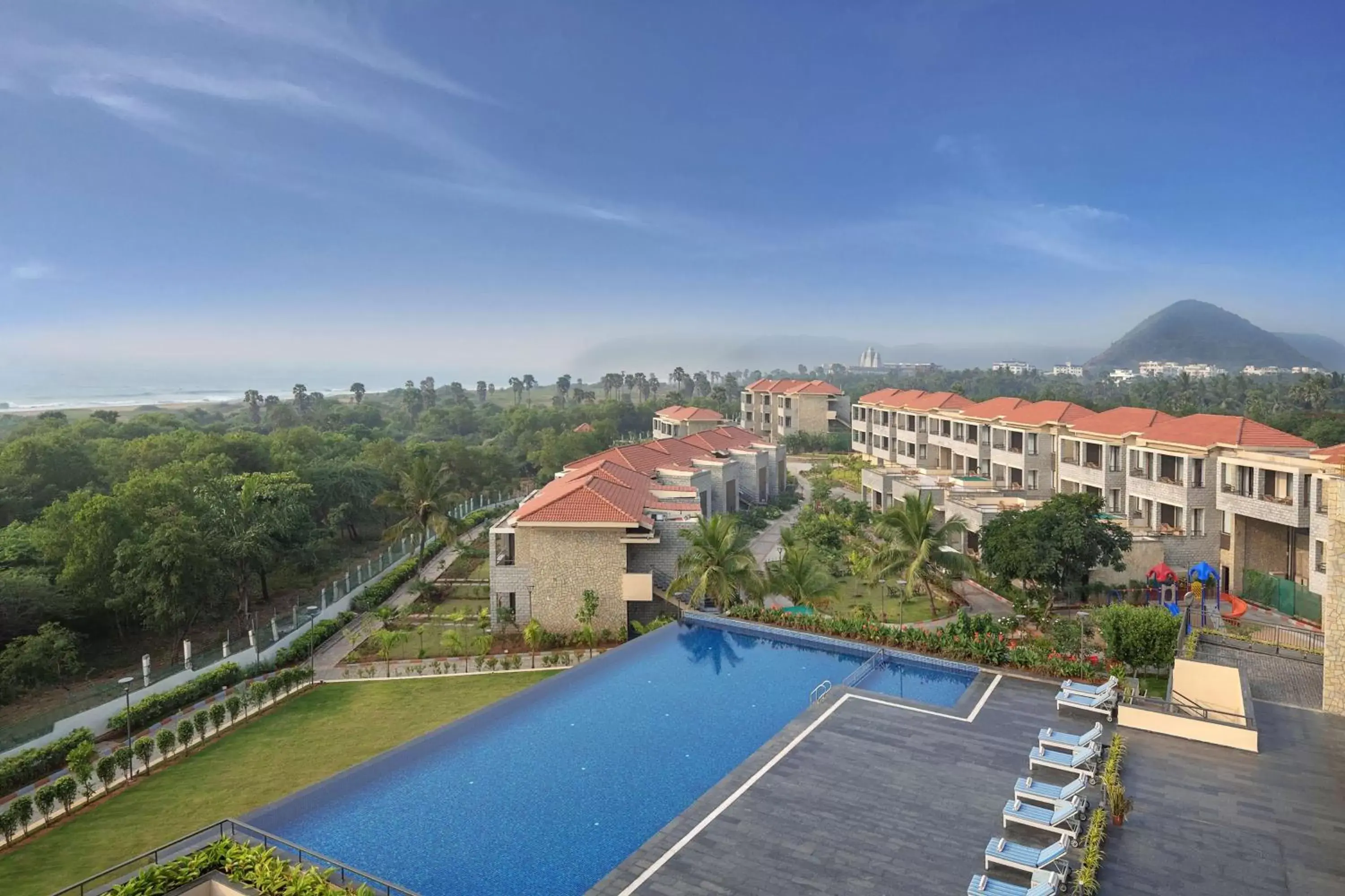Property building, Pool View in Radisson Blu Resort Visakhapatnam