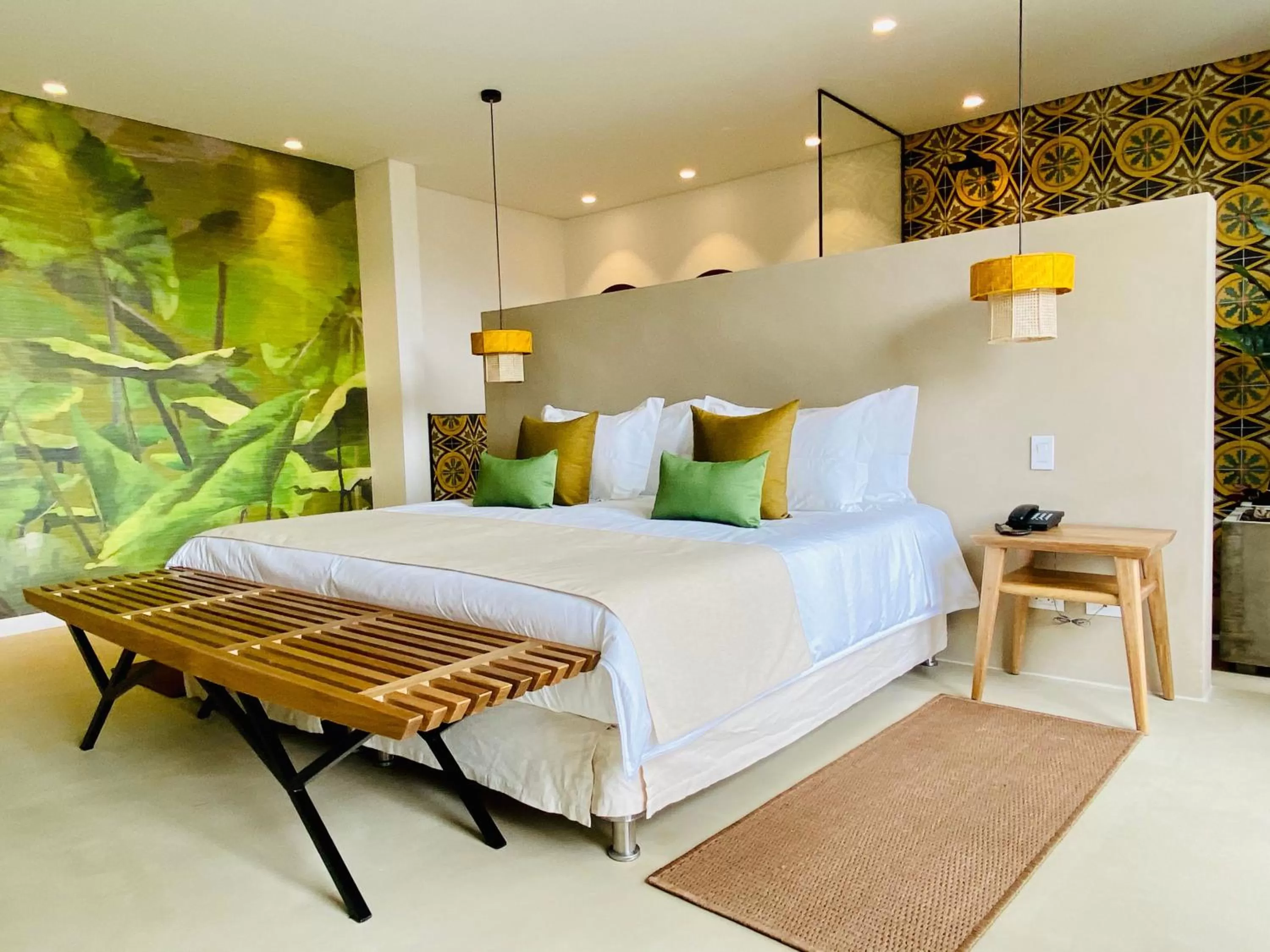 Bed in Patio del Mundo