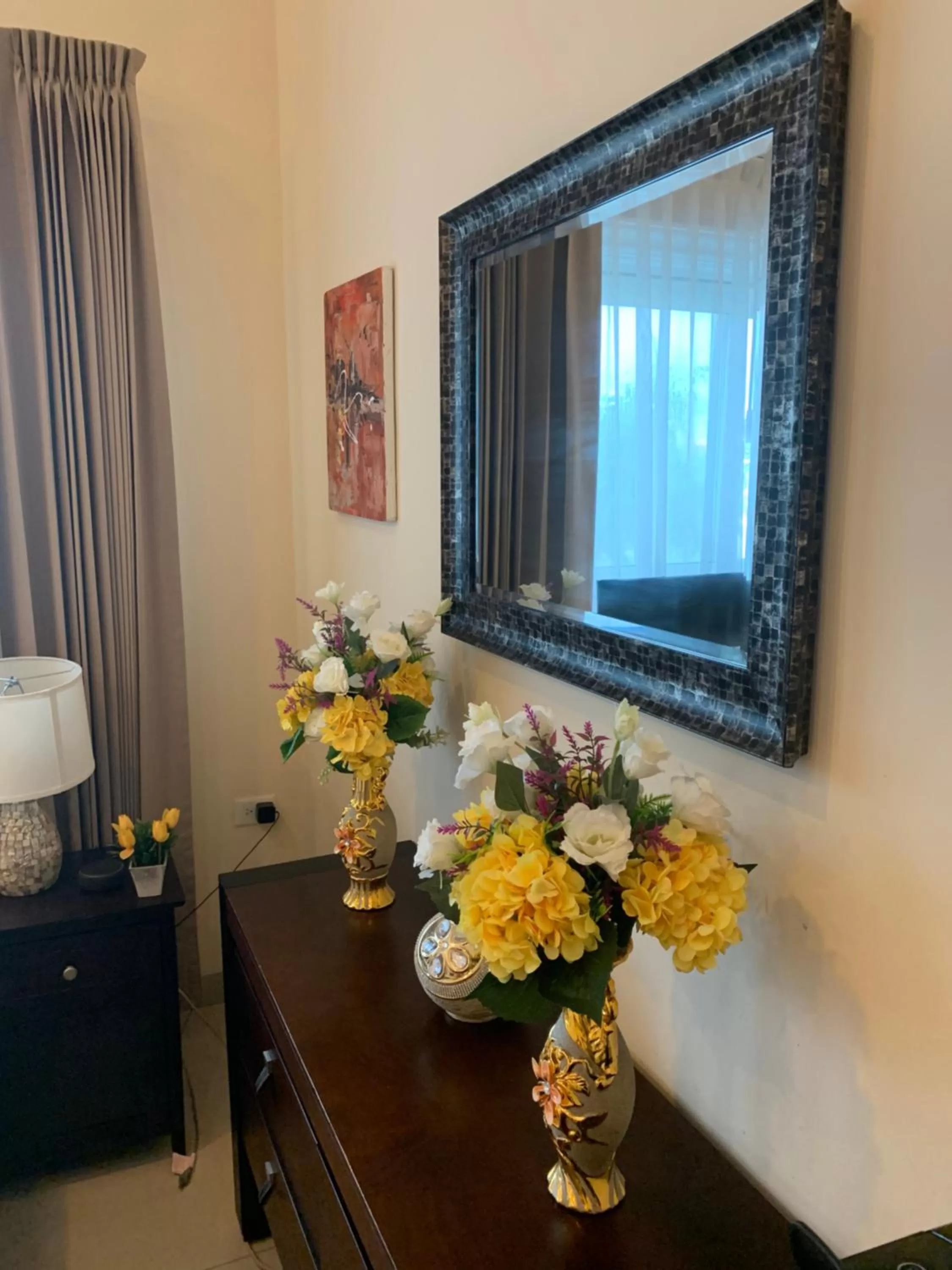 Decorative detail in Villa Segovia Cozumel