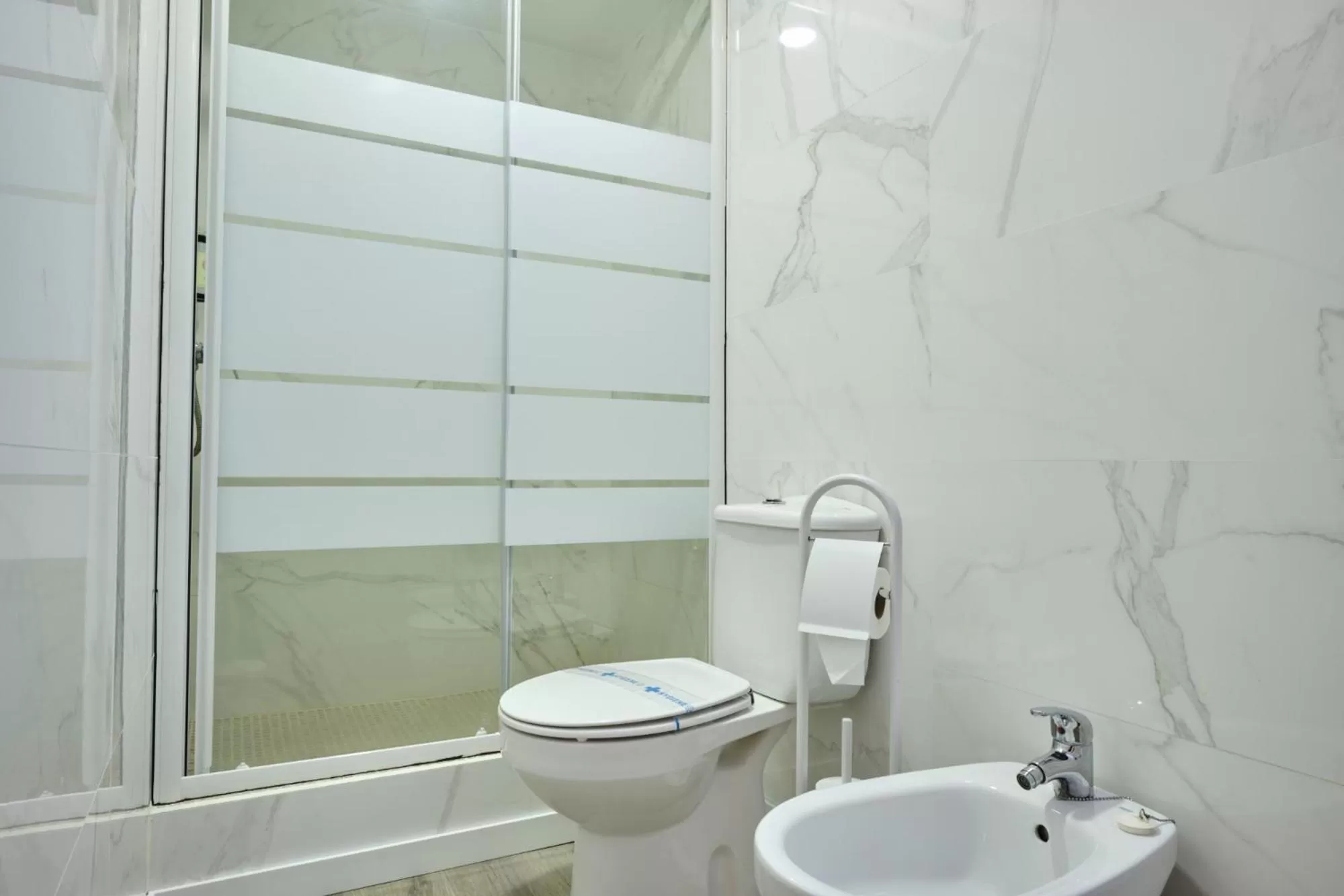 Bathroom in Patria Hotel