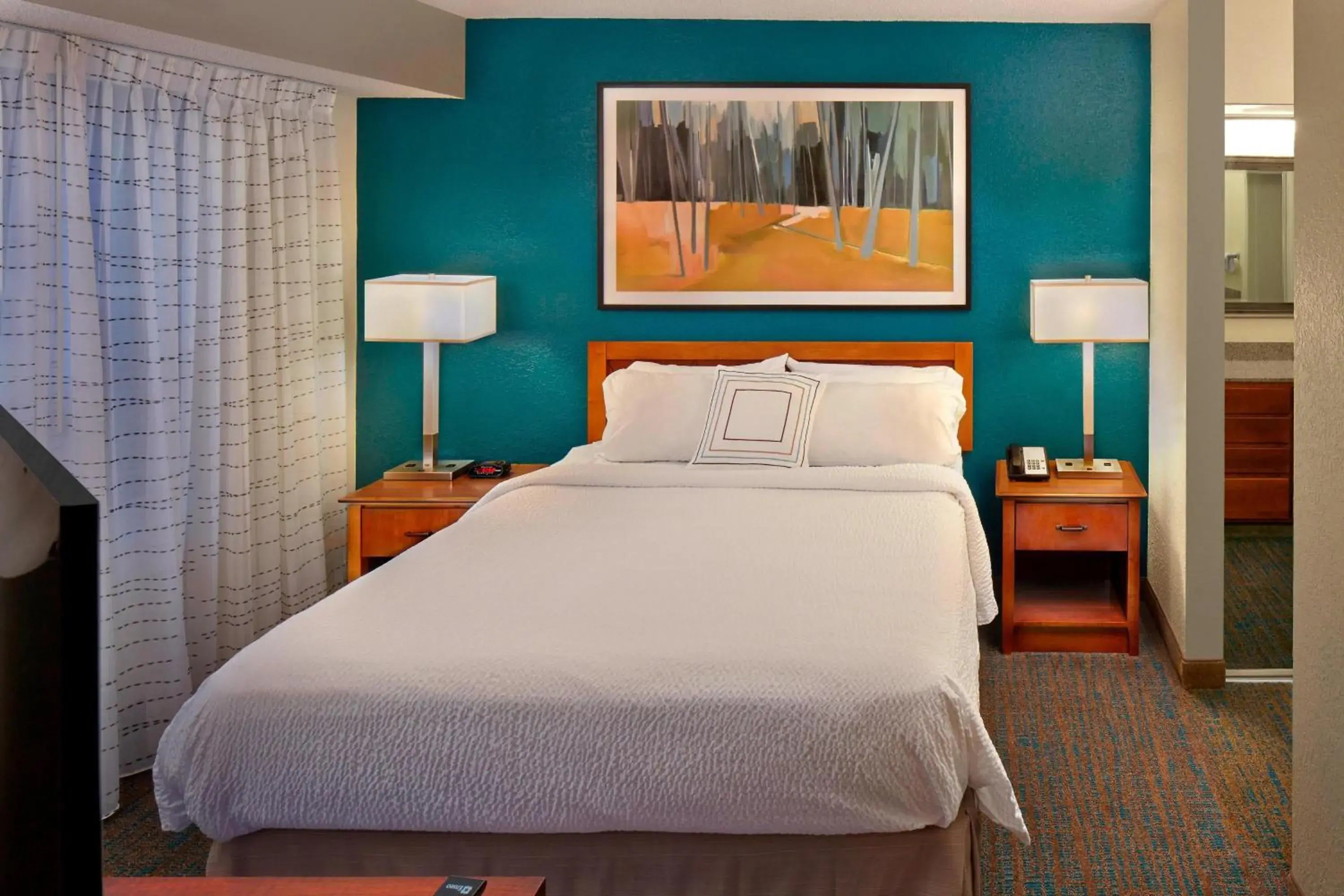 Bedroom, Bed in Residence Inn Hartford Avon