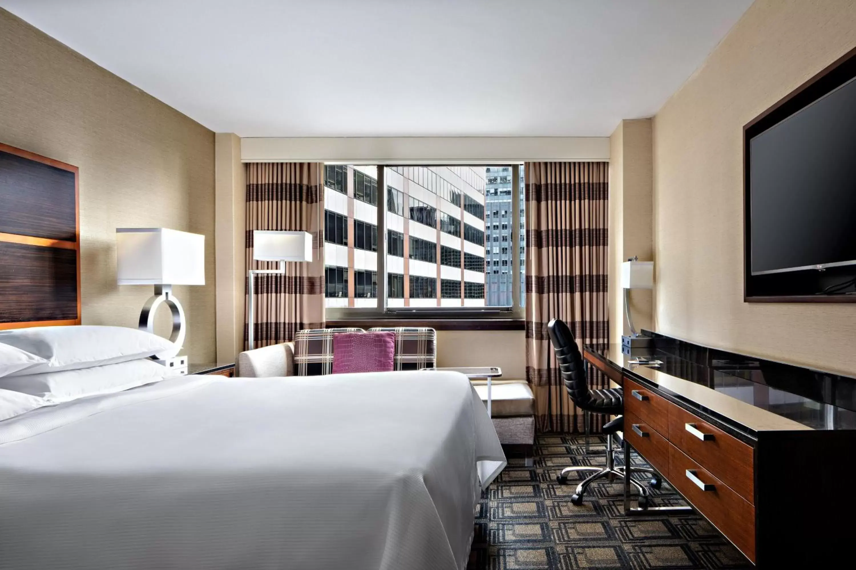 Photo of the whole room in Sheraton New York Times Square Hotel