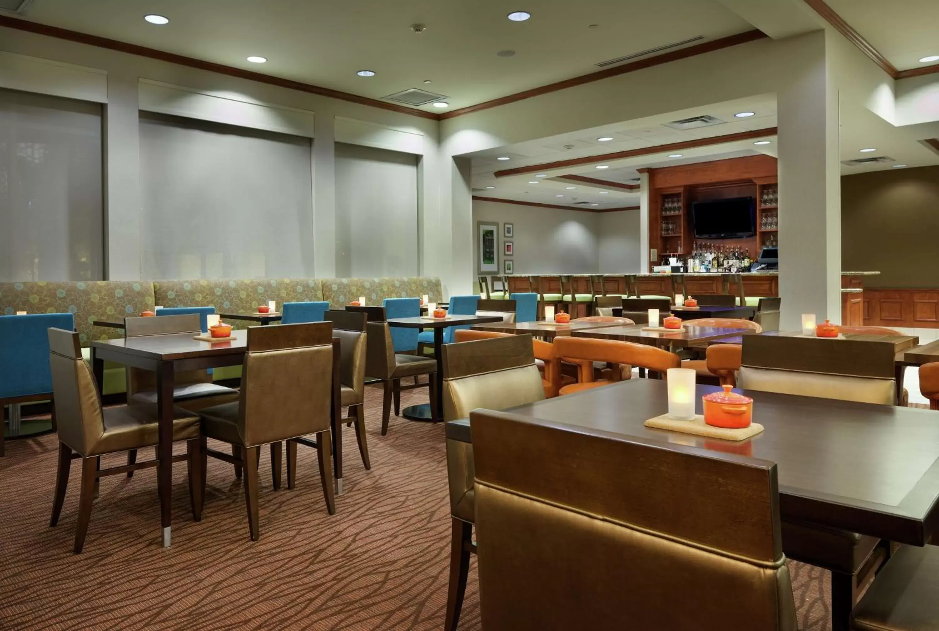 Dining area, Restaurant/Places to Eat in Hilton Garden Inn Schaumburg