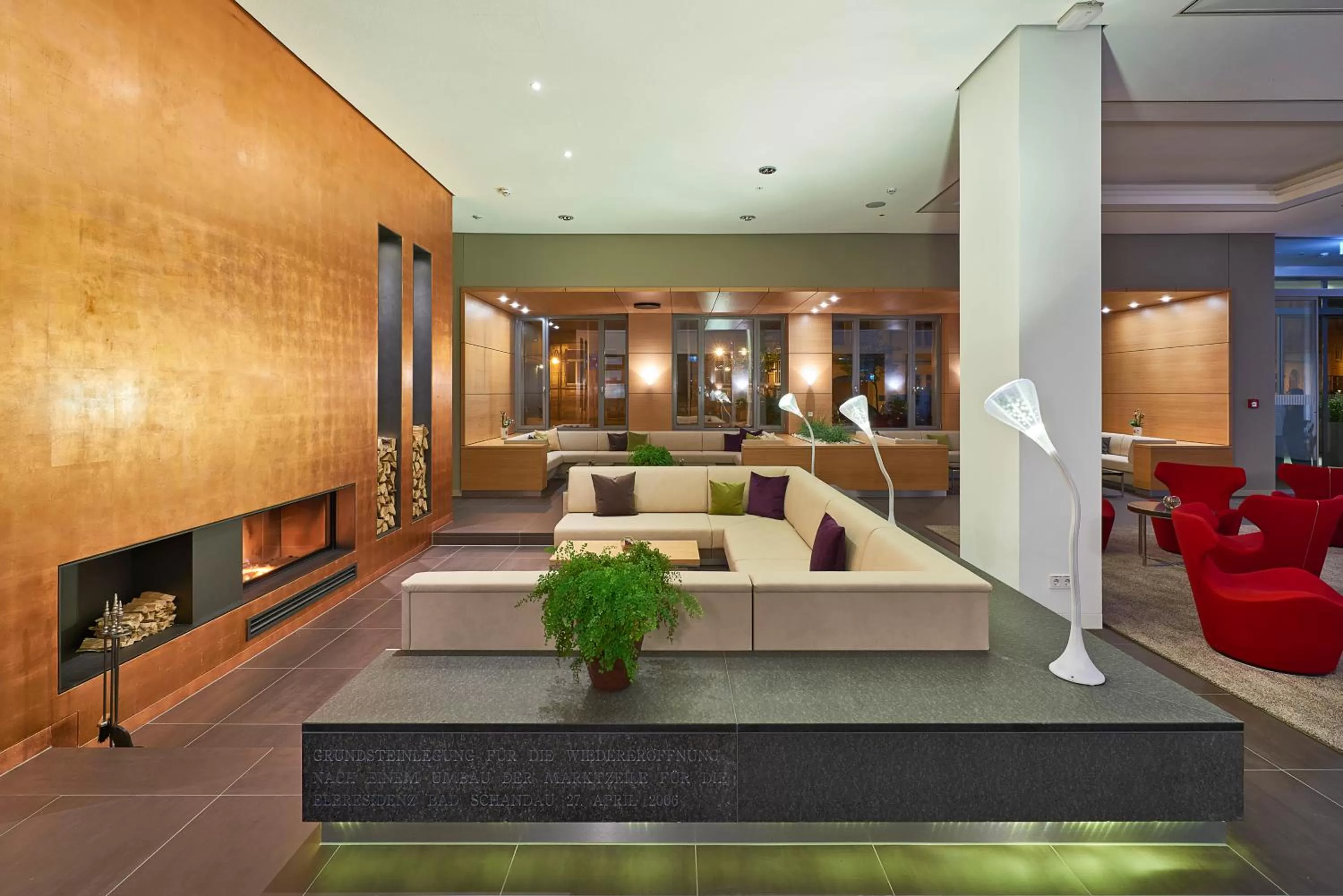 Communal lounge/ TV room in Hotel Elbresidenz an der Therme