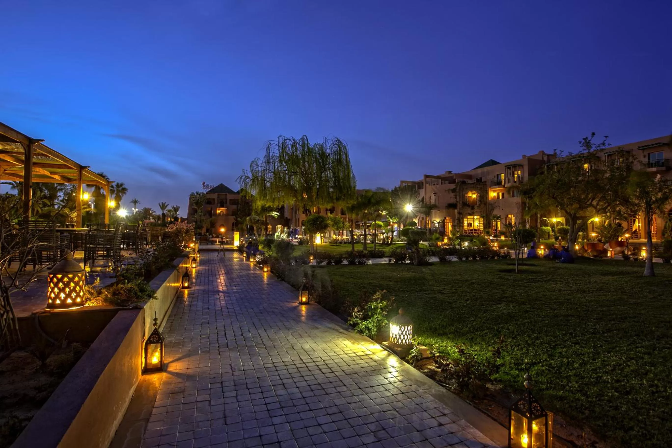 Restaurant/places to eat in Palm Plaza Marrakech