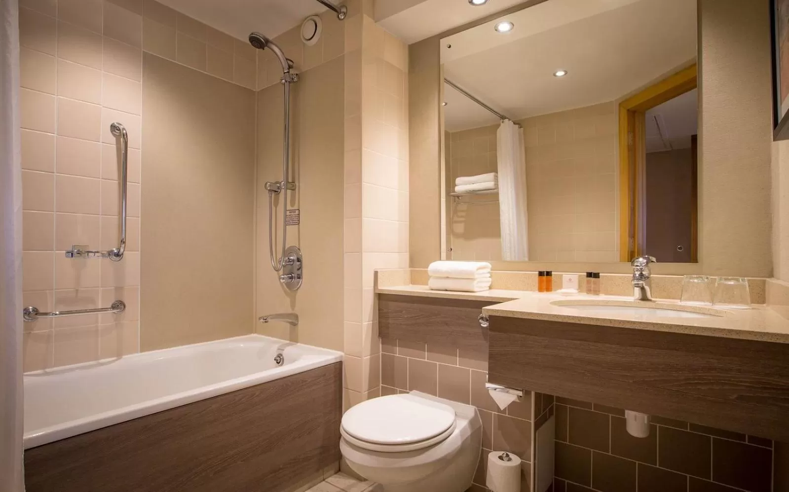 Toilet in Clayton Hotel, Manchester Airport