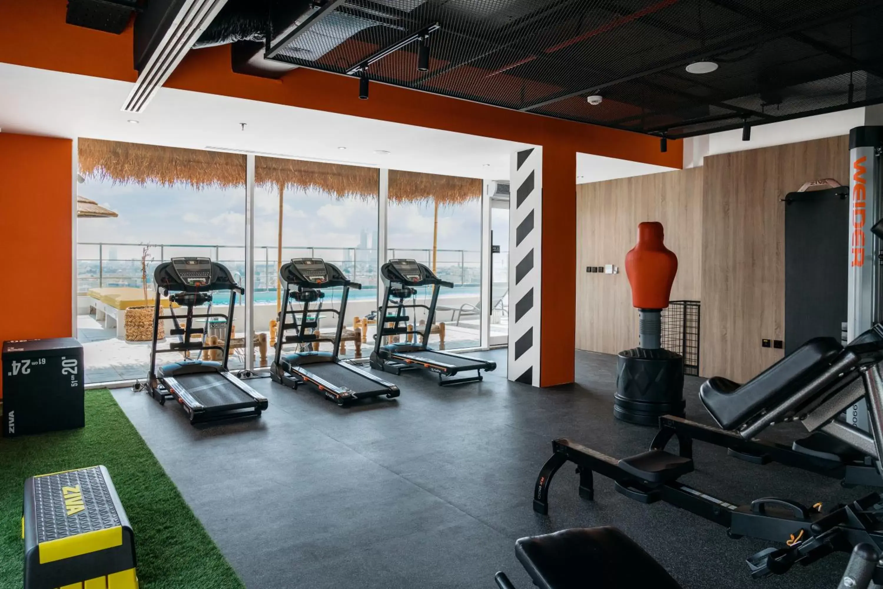 Fitness centre/facilities in Shada Hotel Shatea - فندق شدا الشاطئ Fitness centre/facilities in Shada Hotel Shatea - فندق شدا الشاطئ