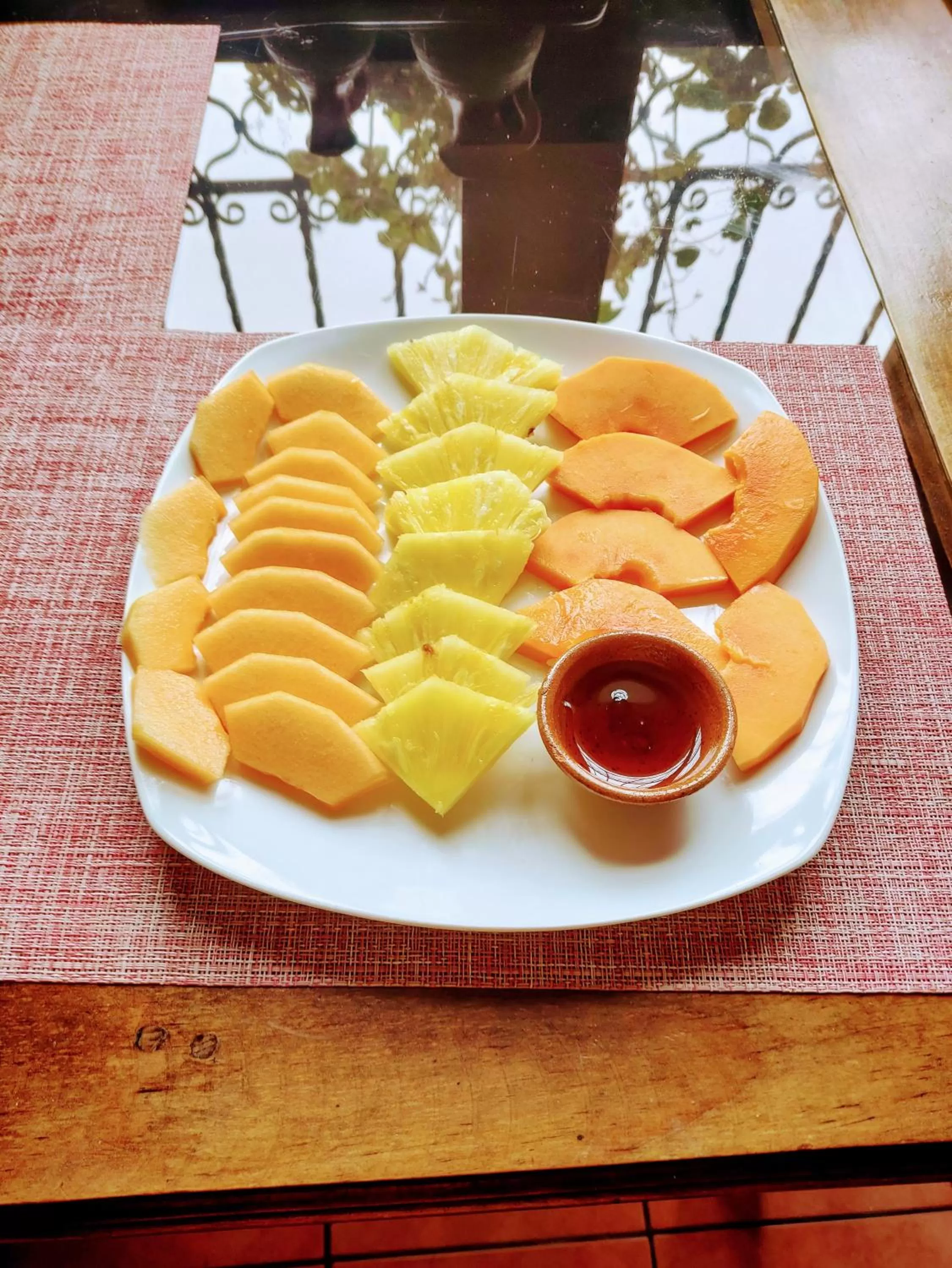 Breakfast, Food in Francisco's rest house hotel