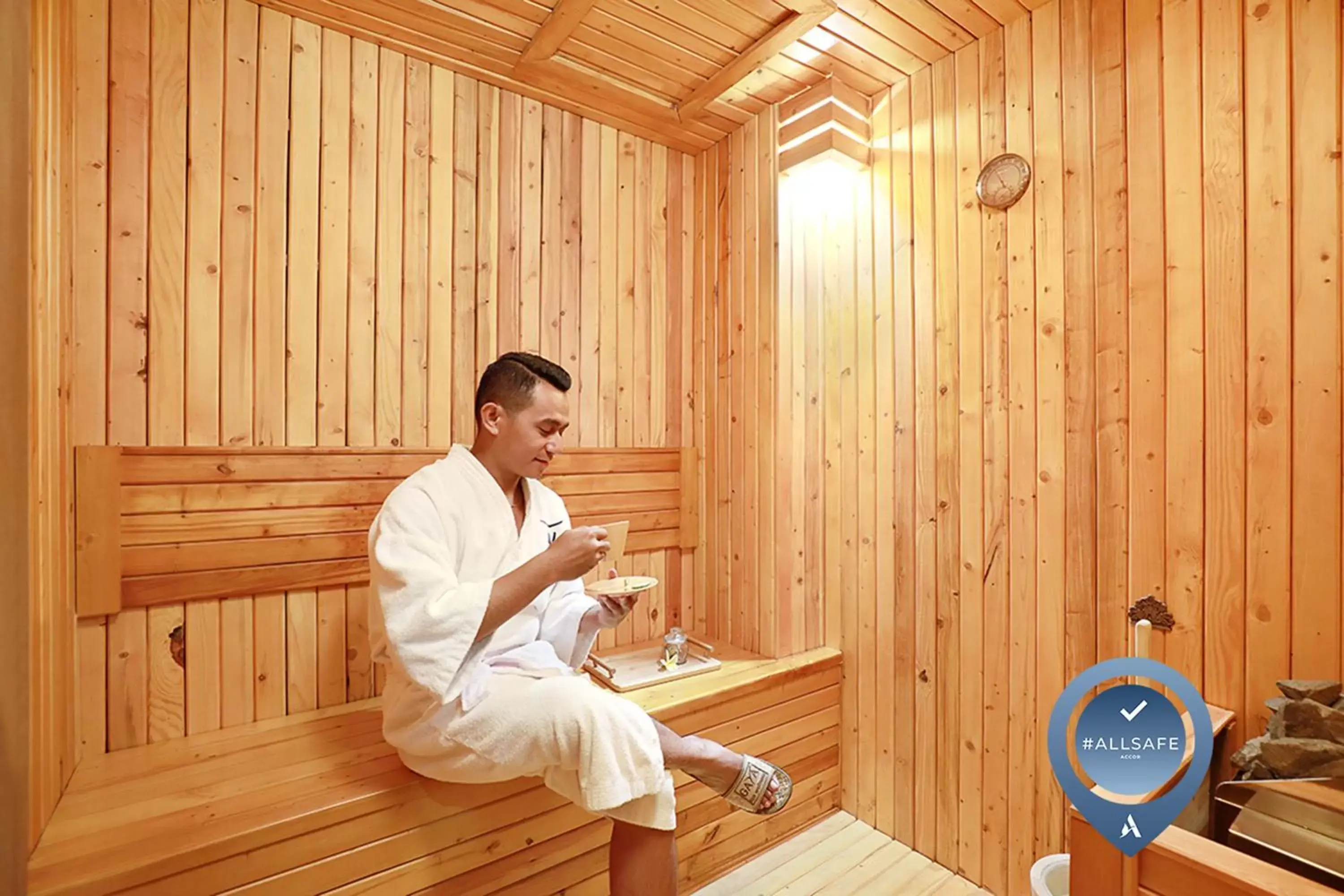 Sauna in Novotel Bali Ngurah Rai Airport