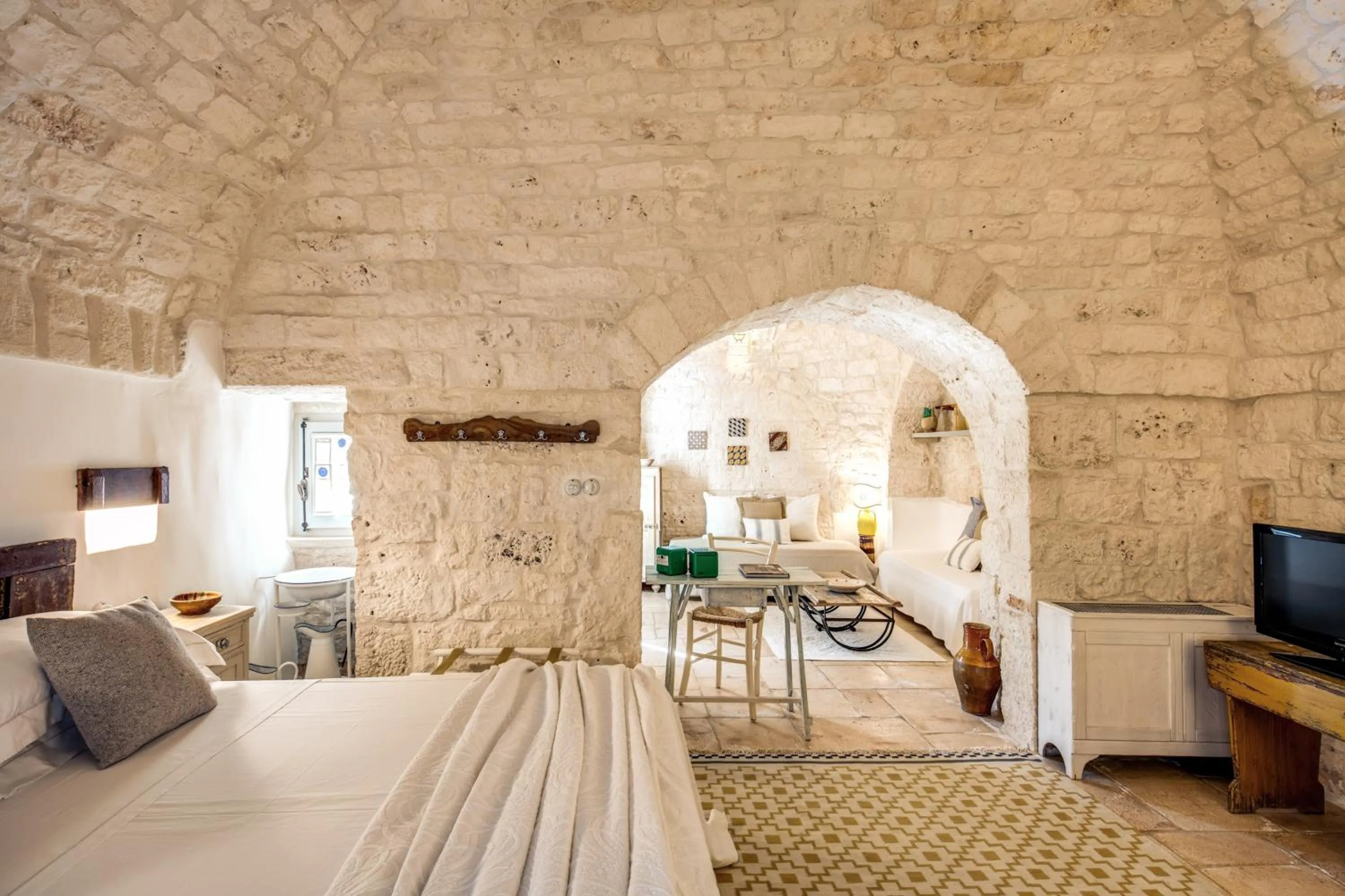 Bed in Masseria Cervarolo