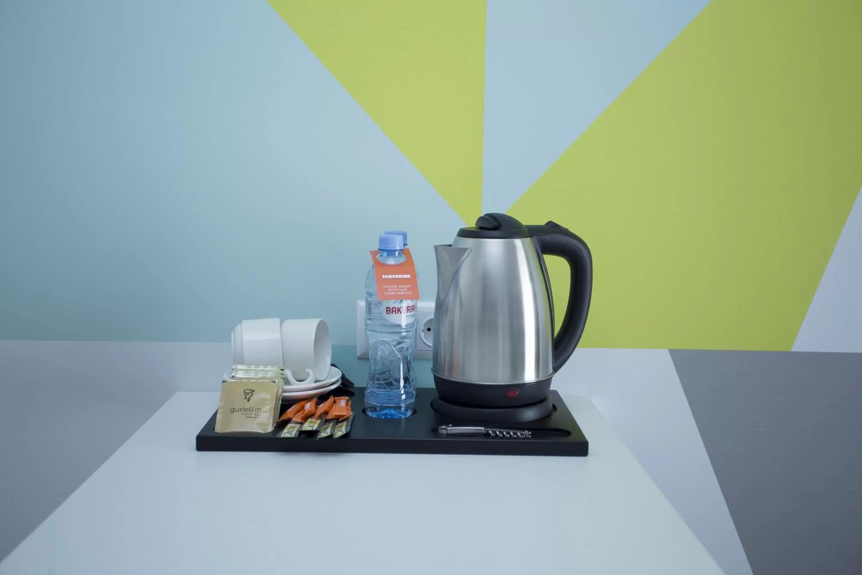 Coffee/tea facilities in Aparthotel Tangerine