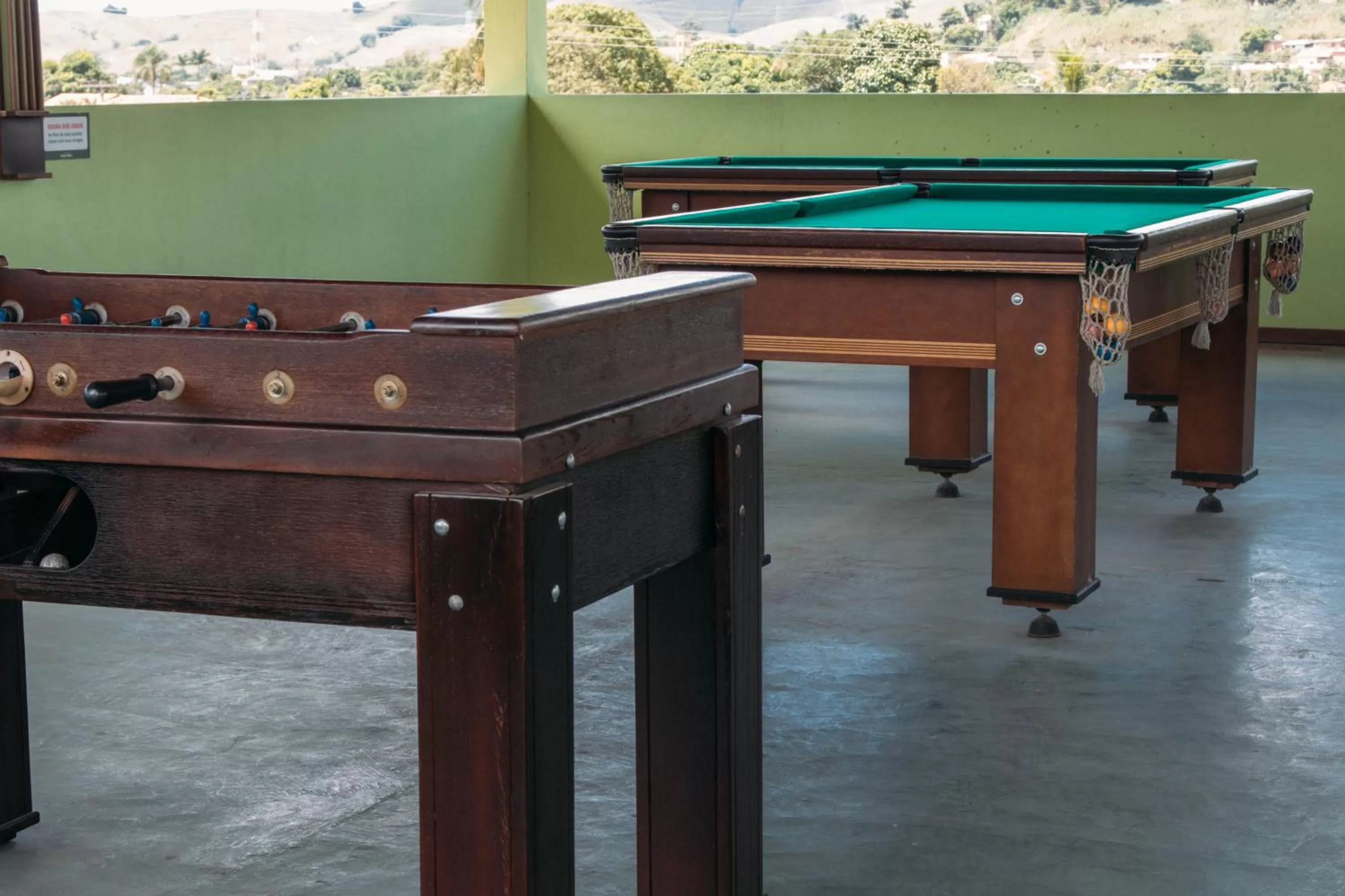 Billiards in Pousada Campo Alegre