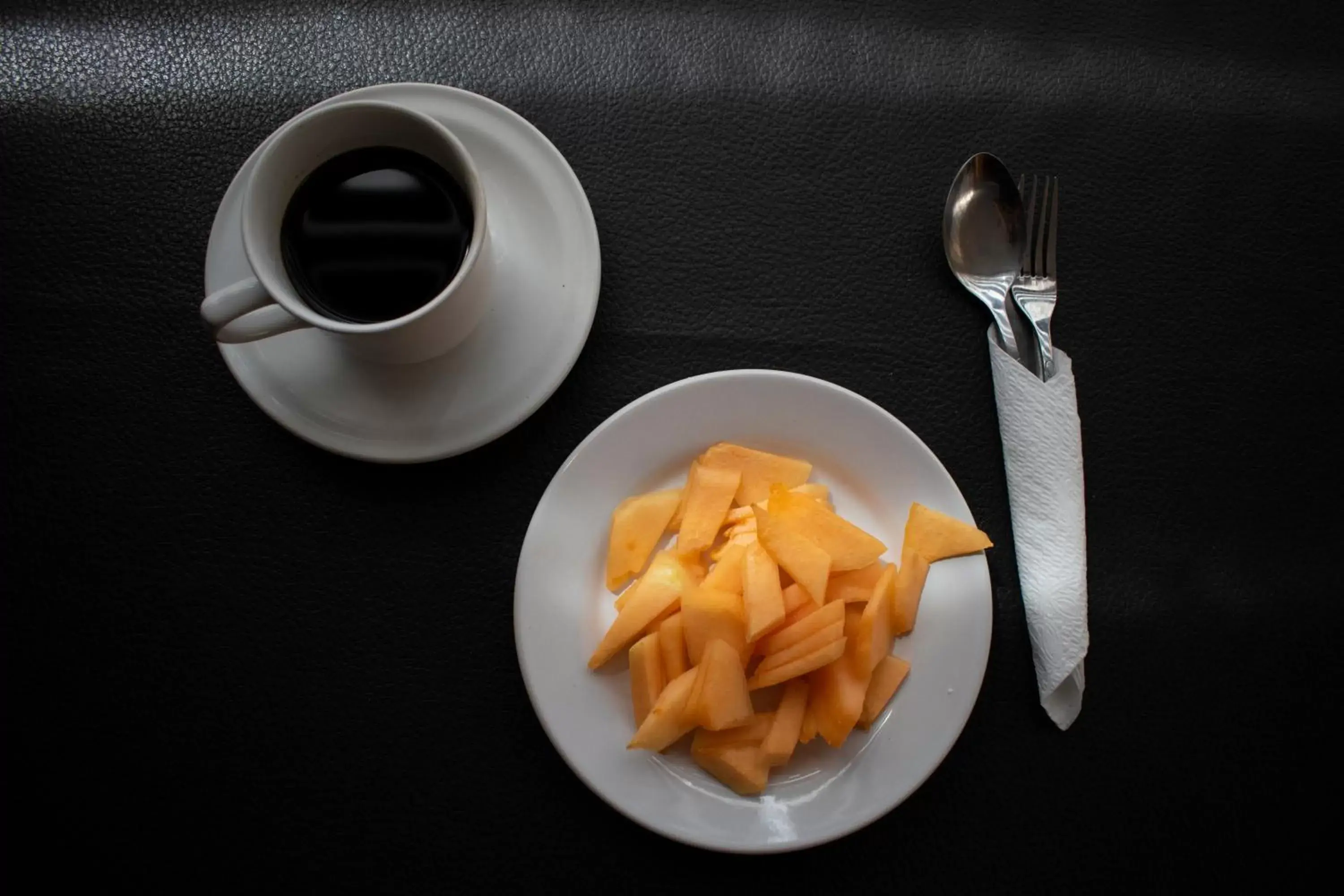 Continental breakfast in Hotel Casa Blanca