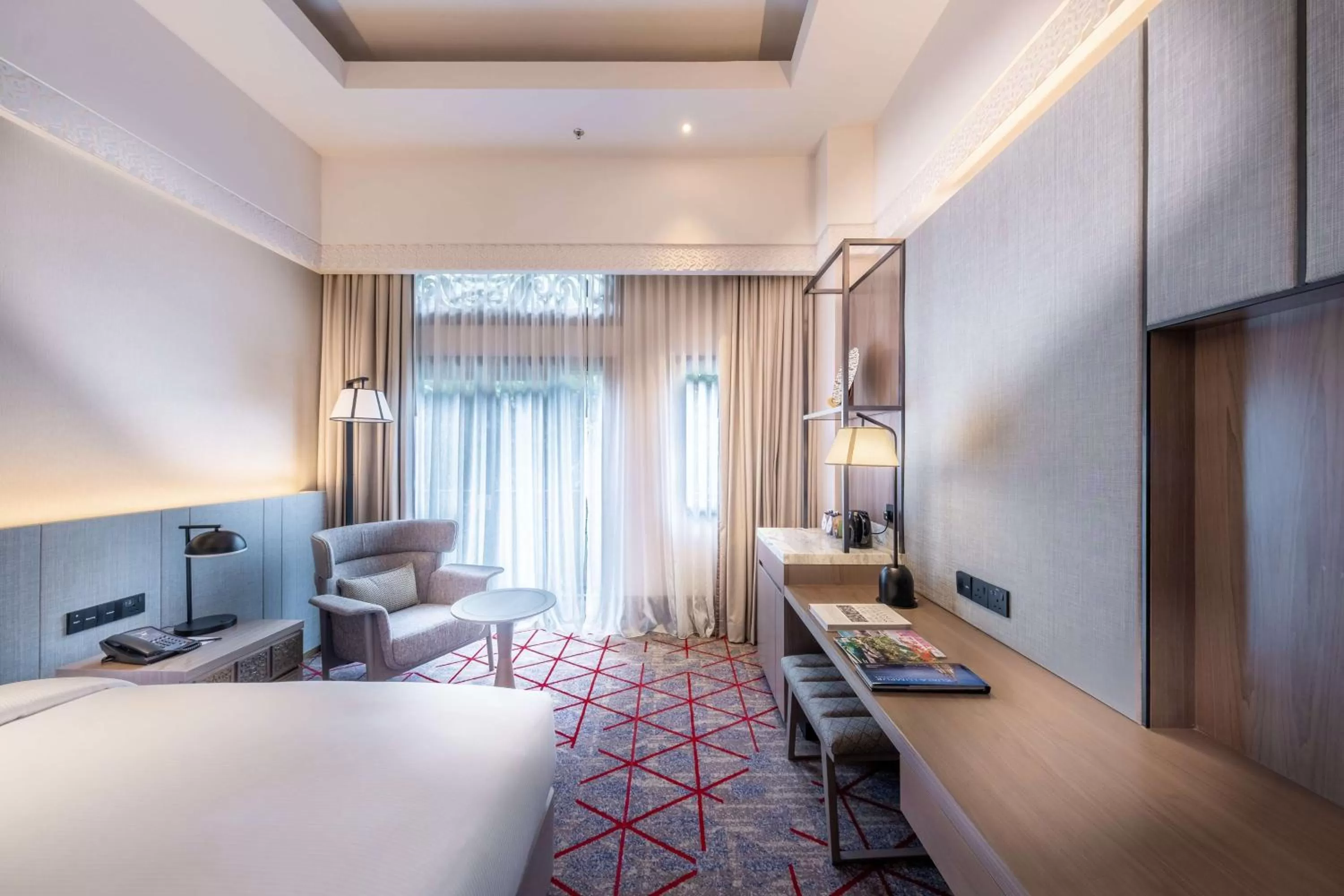 Bed in DoubleTree by Hilton Putrajaya Lakeside