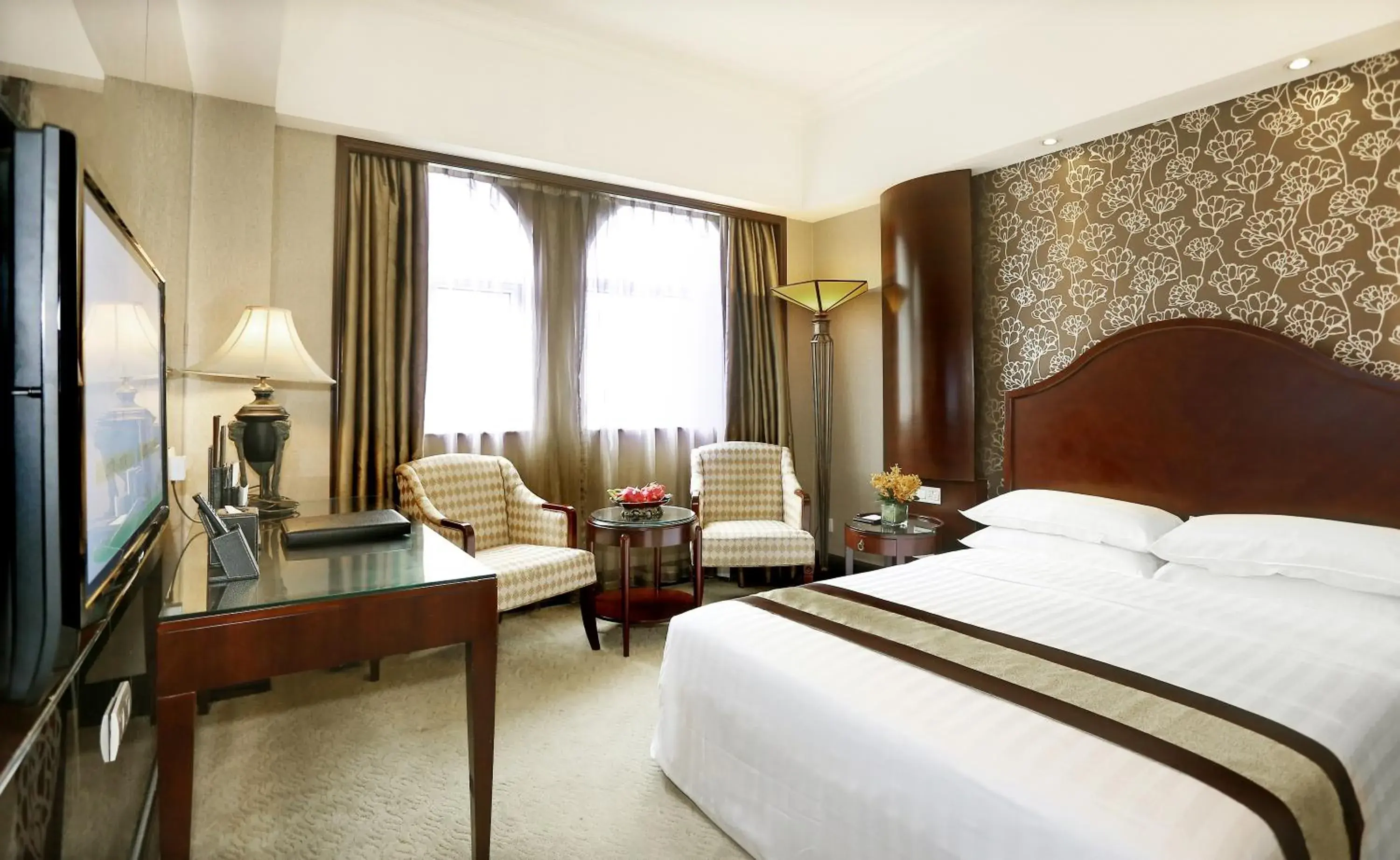 Bed in Grand Palace Hotel（Grand Hotel Management Group）