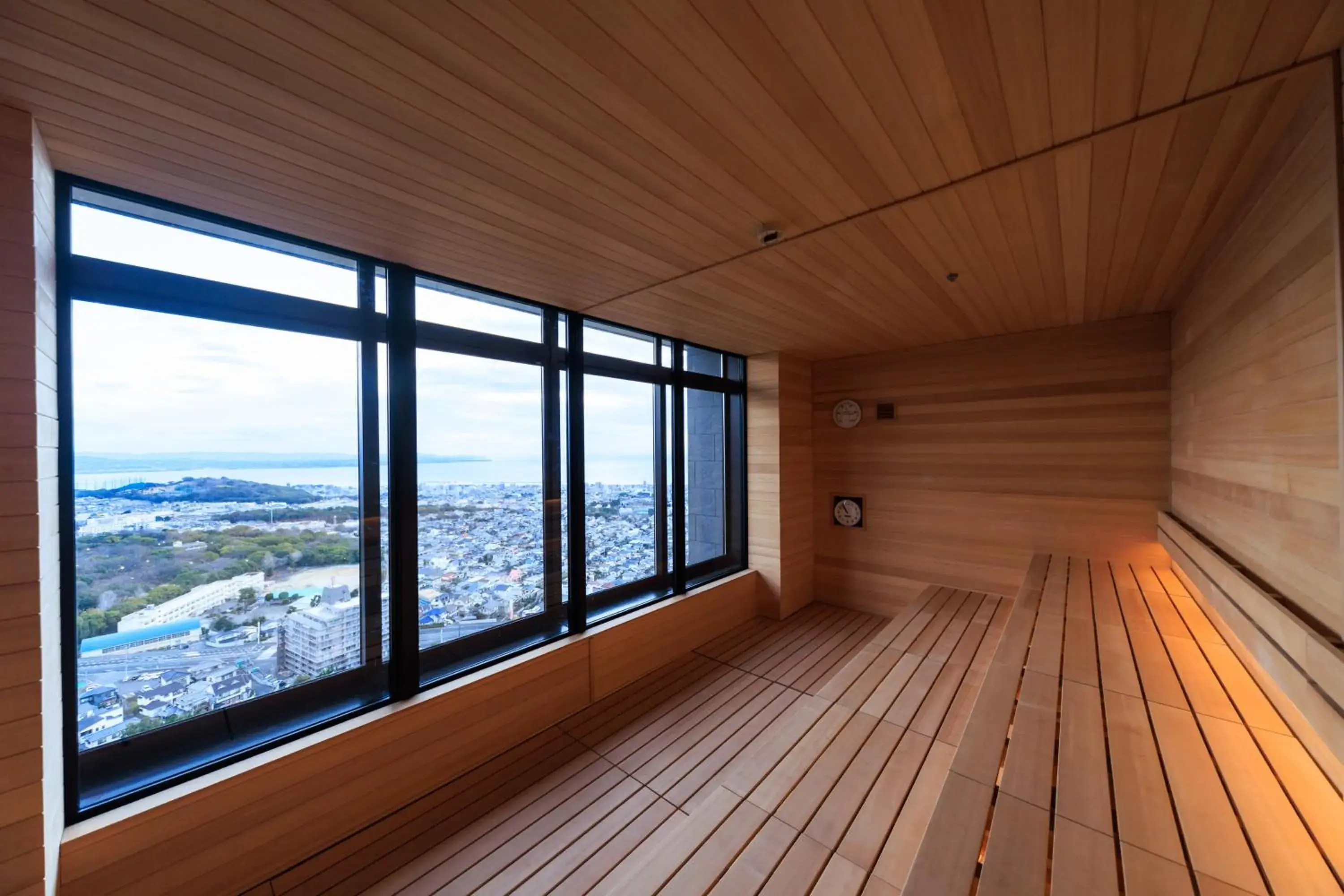 Sauna in Suginoi Hotel