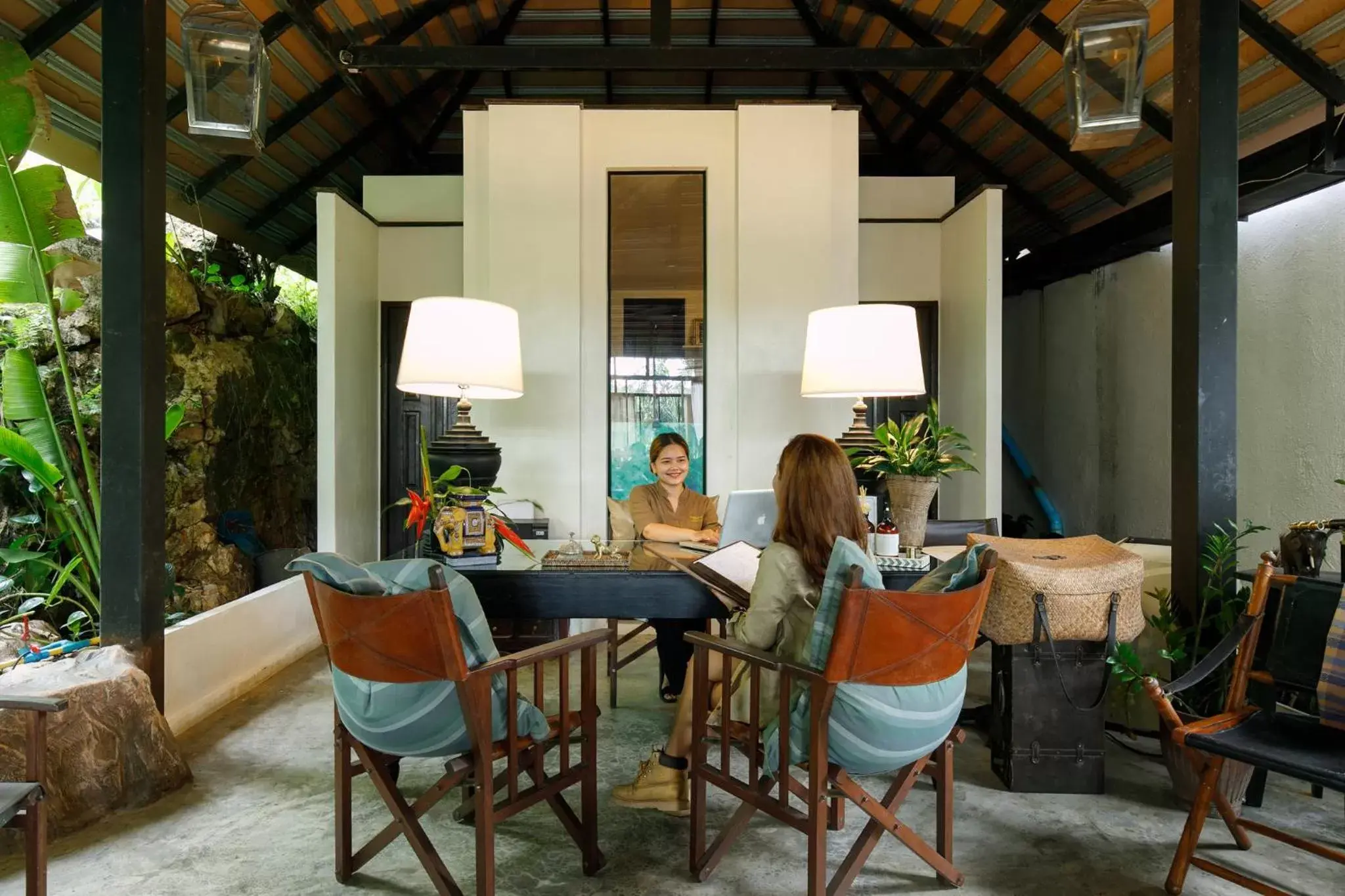 Lobby or reception in Kachonghills Tented Resort Trang Lobby or reception in Kachonghills Tented Resort Trang